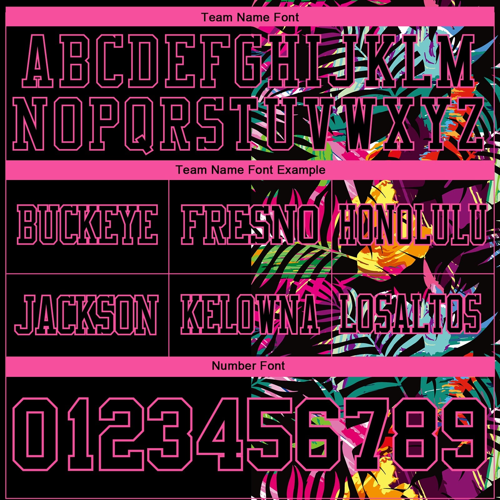 Custom Black Pink 3D Pattern Tropical Palm Leaves Mesh Authentic Football Jersey - Sky-Custom