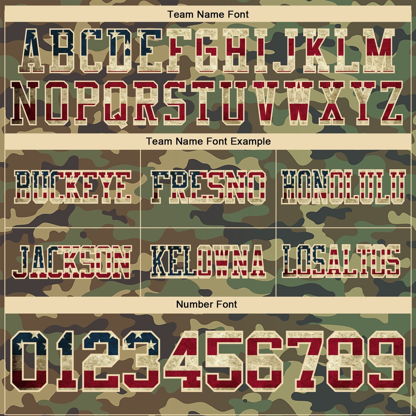 Custom Camo Vintage USA Flag Cream-Olive 3D Pattern Salute To Service Mesh Authentic Football Jersey - Sky-Custom