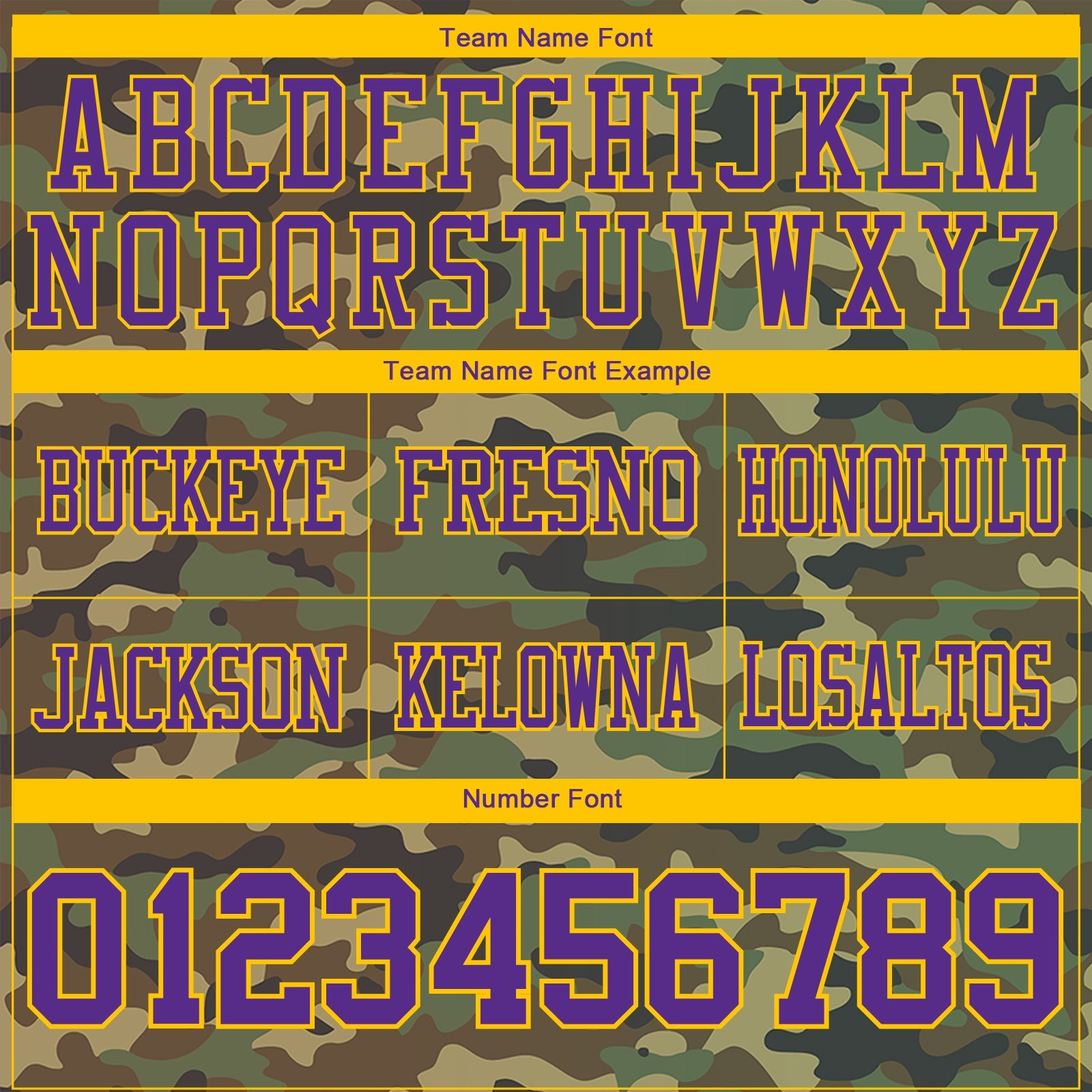 Custom Camo Purple-Yellow 3D Pattern Salute To Service Mesh Authentic Football Jersey - Sky-Custom