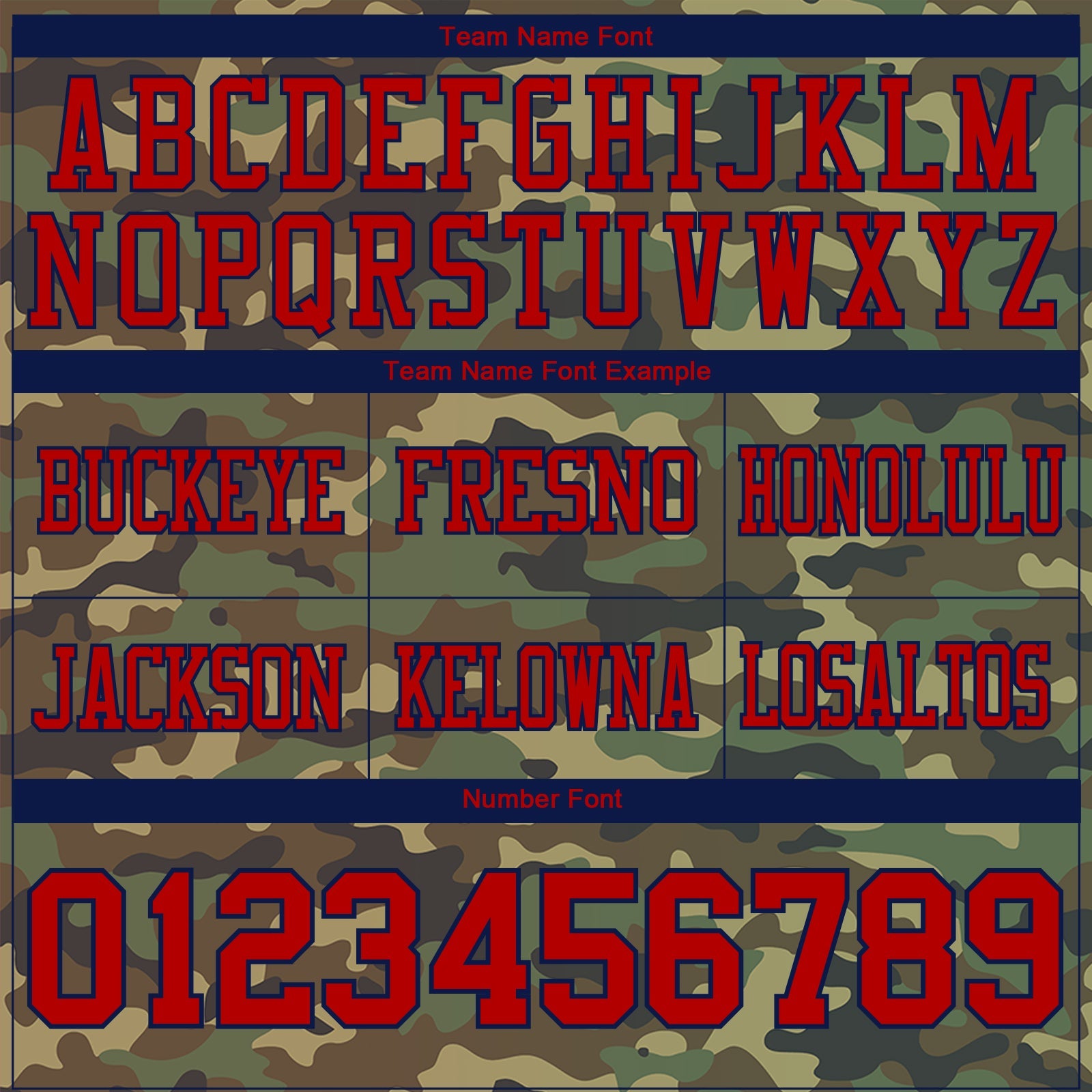 Custom Camo Red-Navy 3D Pattern Salute To Service Mesh Authentic Football Jersey - Sky-Custom