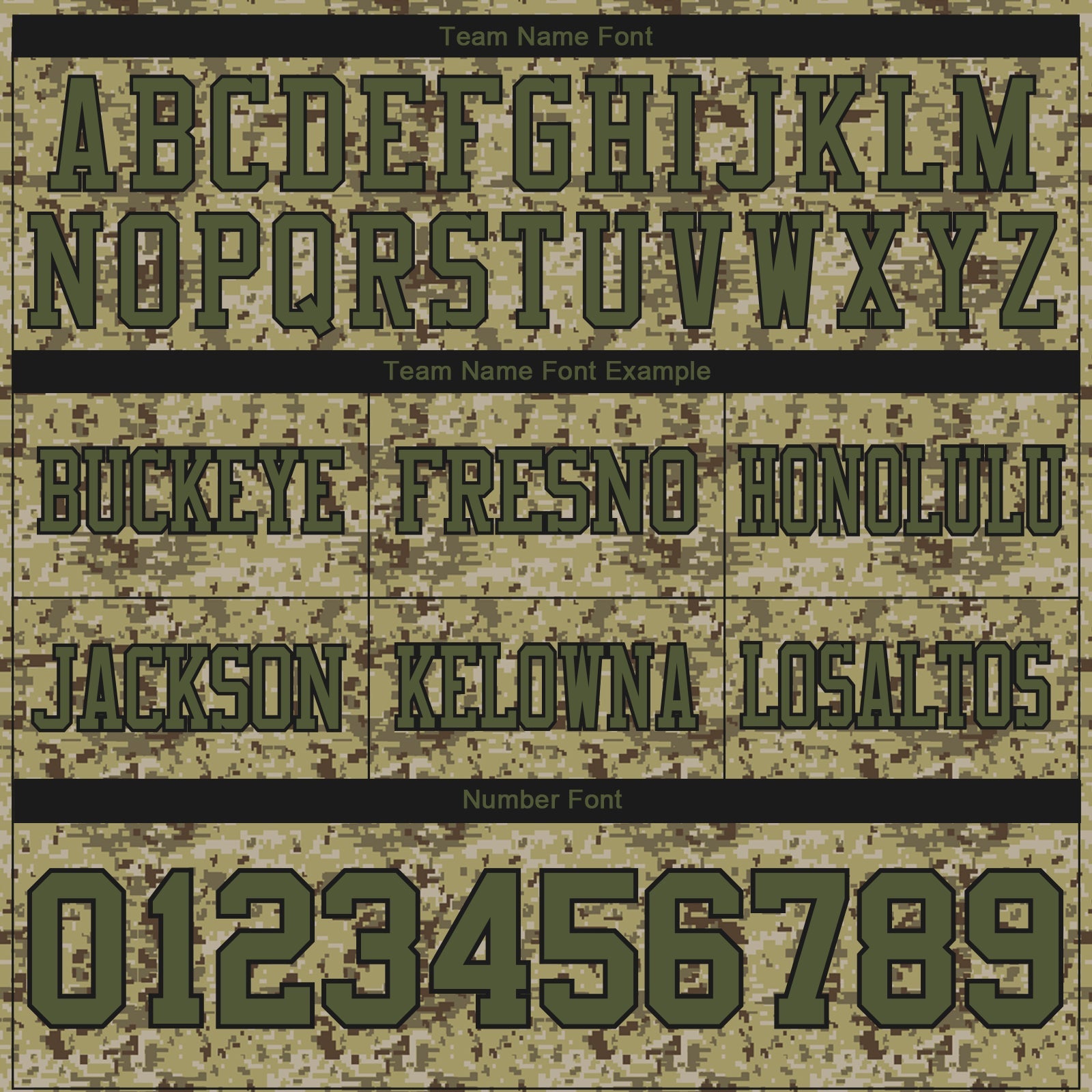 Custom Camo Olive-Black 3D Pattern Salute To Service Mesh Authentic Football Jersey - Sky-Custom