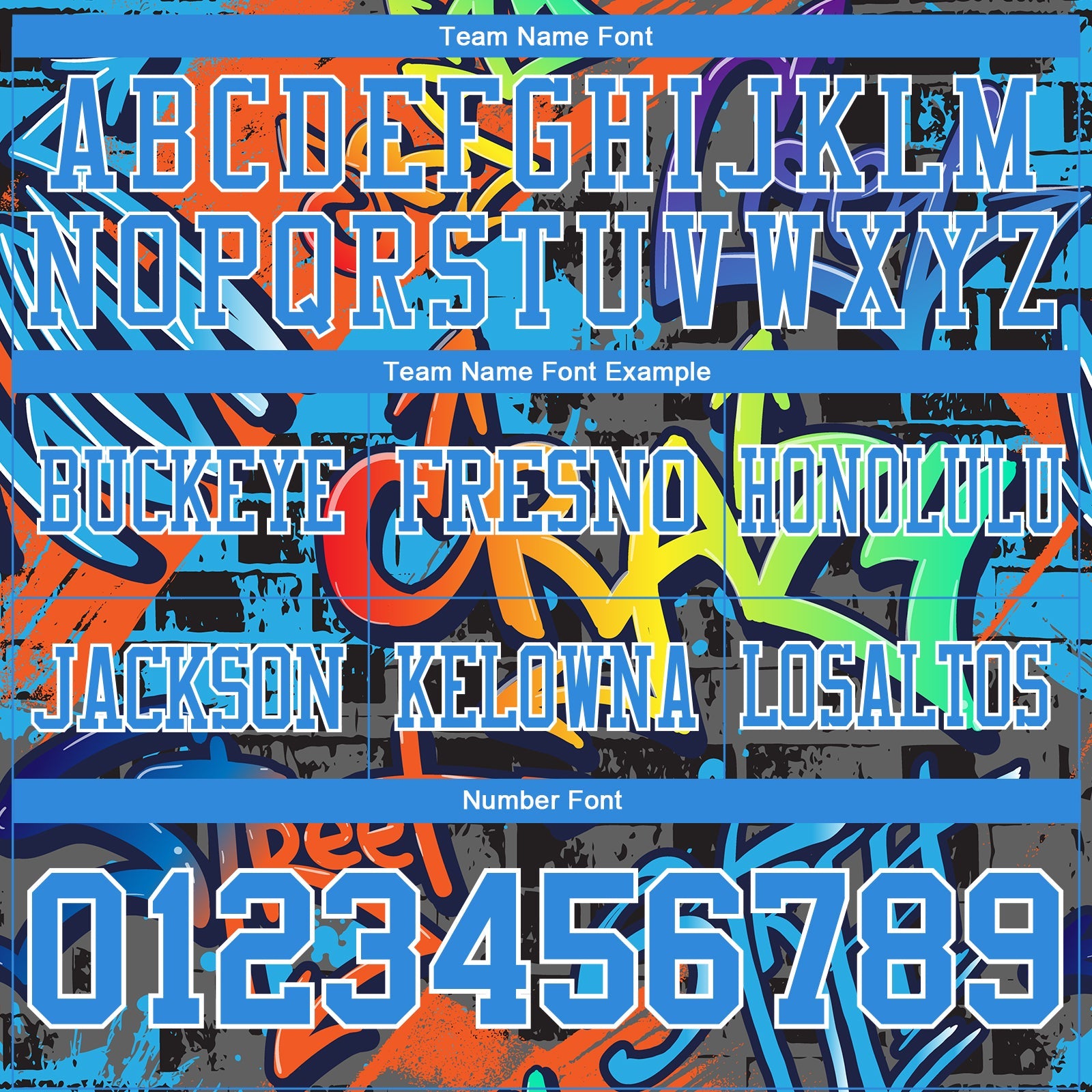 Custom Graffiti Pattern Powder Blue-White 3D Pattern Splash Mesh Authentic Football Jersey - Sky-Custom