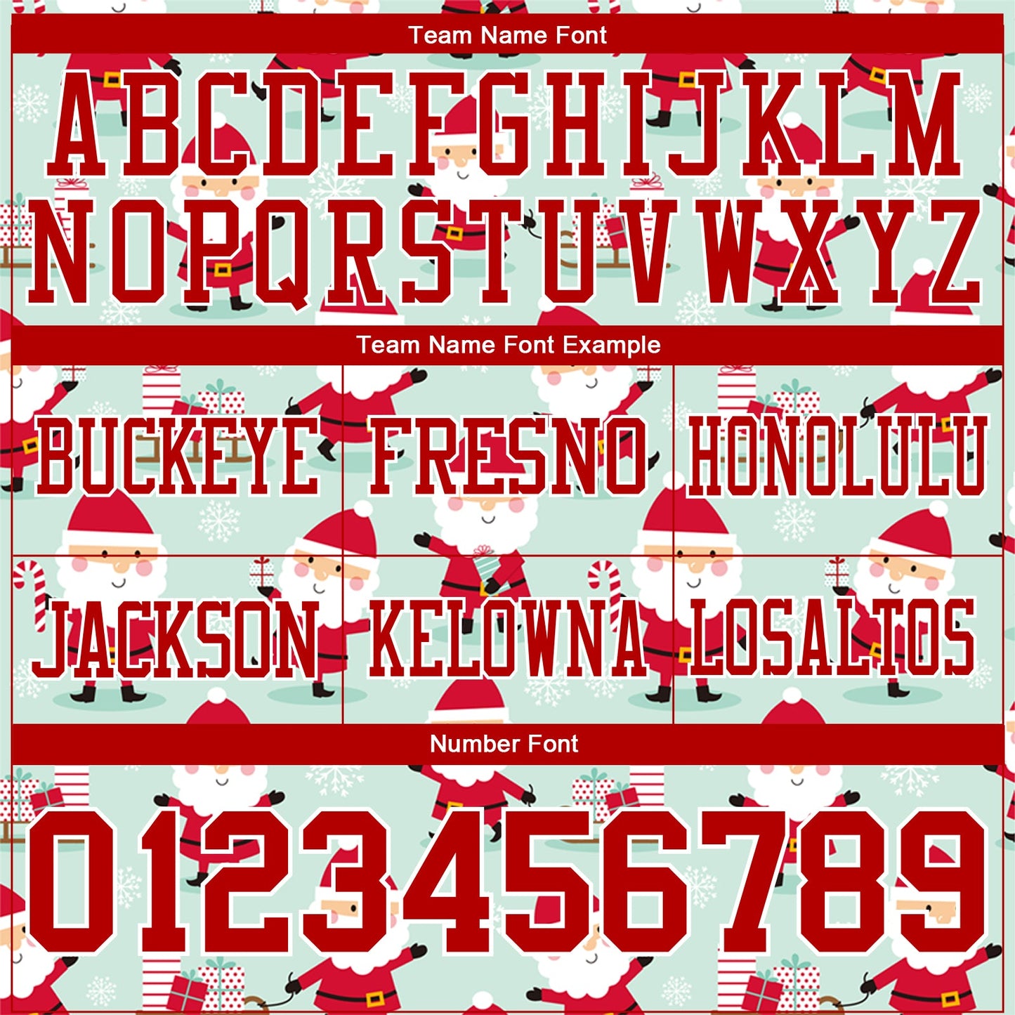 Custom Green Red-White 3D Pattern Christmas Mesh Authentic Football Jersey - Sky-Custom