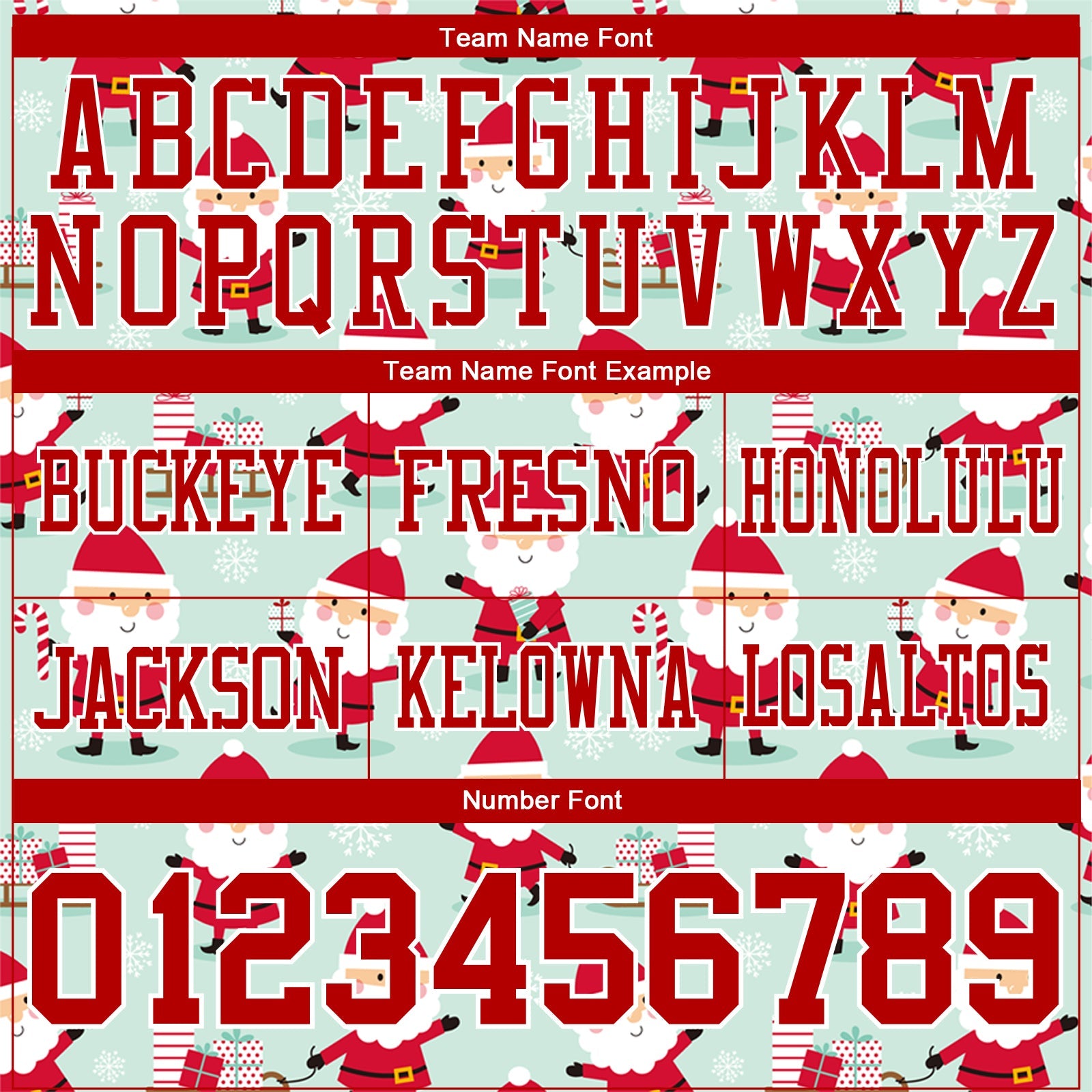 Custom Green Red-White 3D Pattern Christmas Mesh Authentic Football Jersey - Sky-Custom