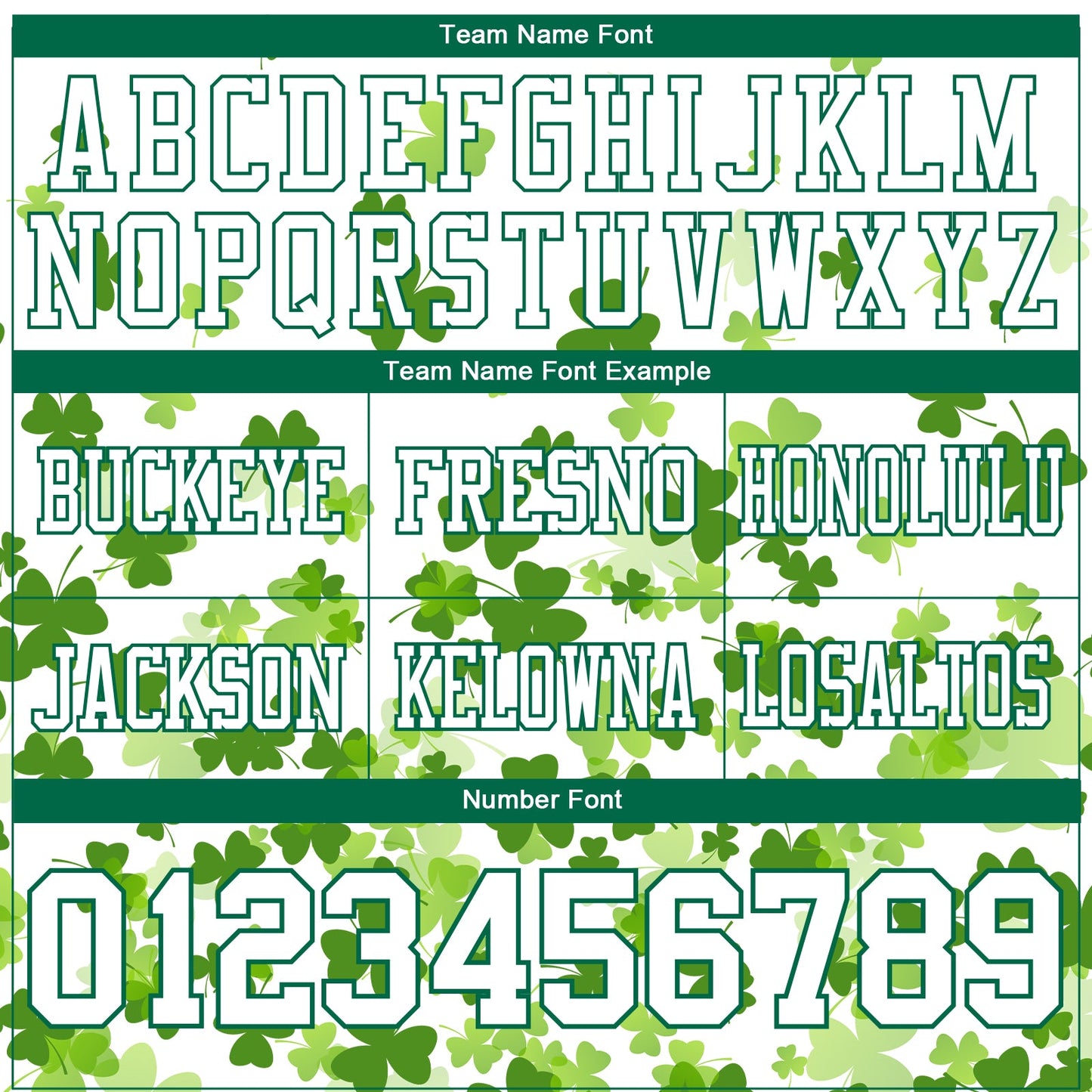 Custom White Kelly Green 3D Pattern St. Patrick's Day Mesh Authentic Football Jersey - Sky-Custom