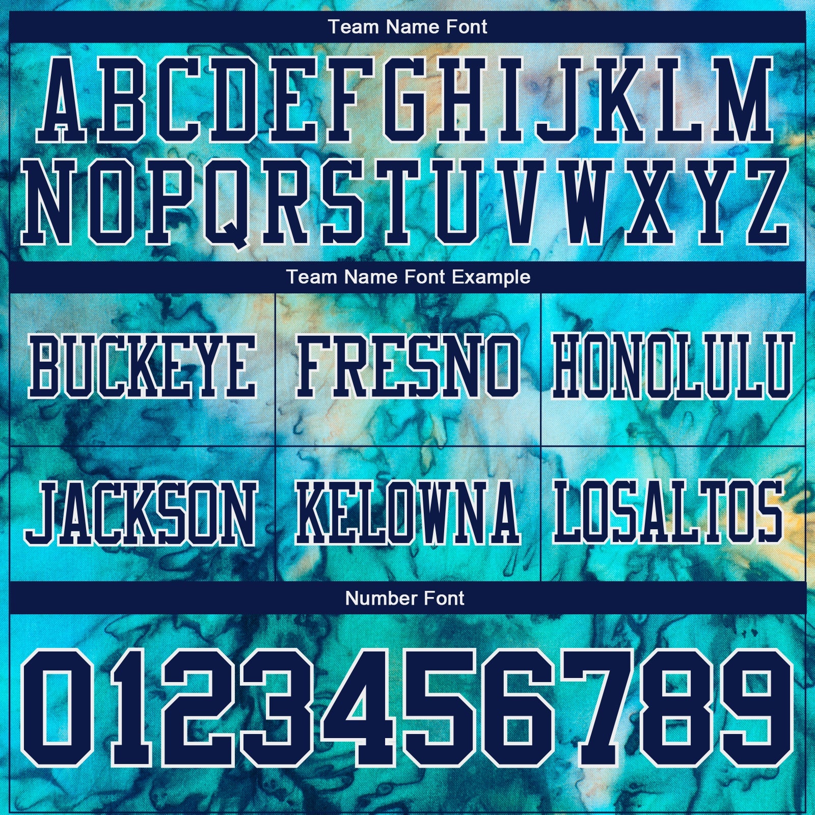 Custom Tie Dye Navy-White 3D Pattern Mesh Authentic Football Jersey - Sky-Custom