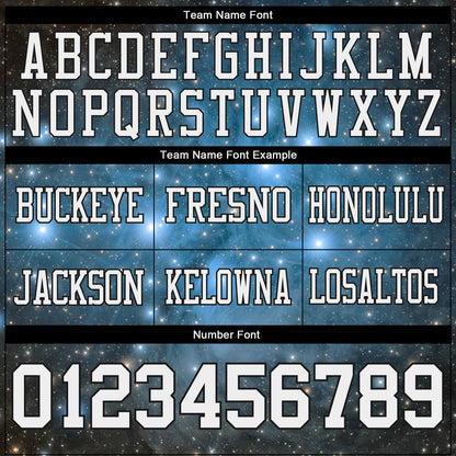 Custom Tie Dye White-Black 3D Pattern Abstract Trendy Holographic Vaporwave Style Mesh Authentic Football Jersey - Sky-Custom