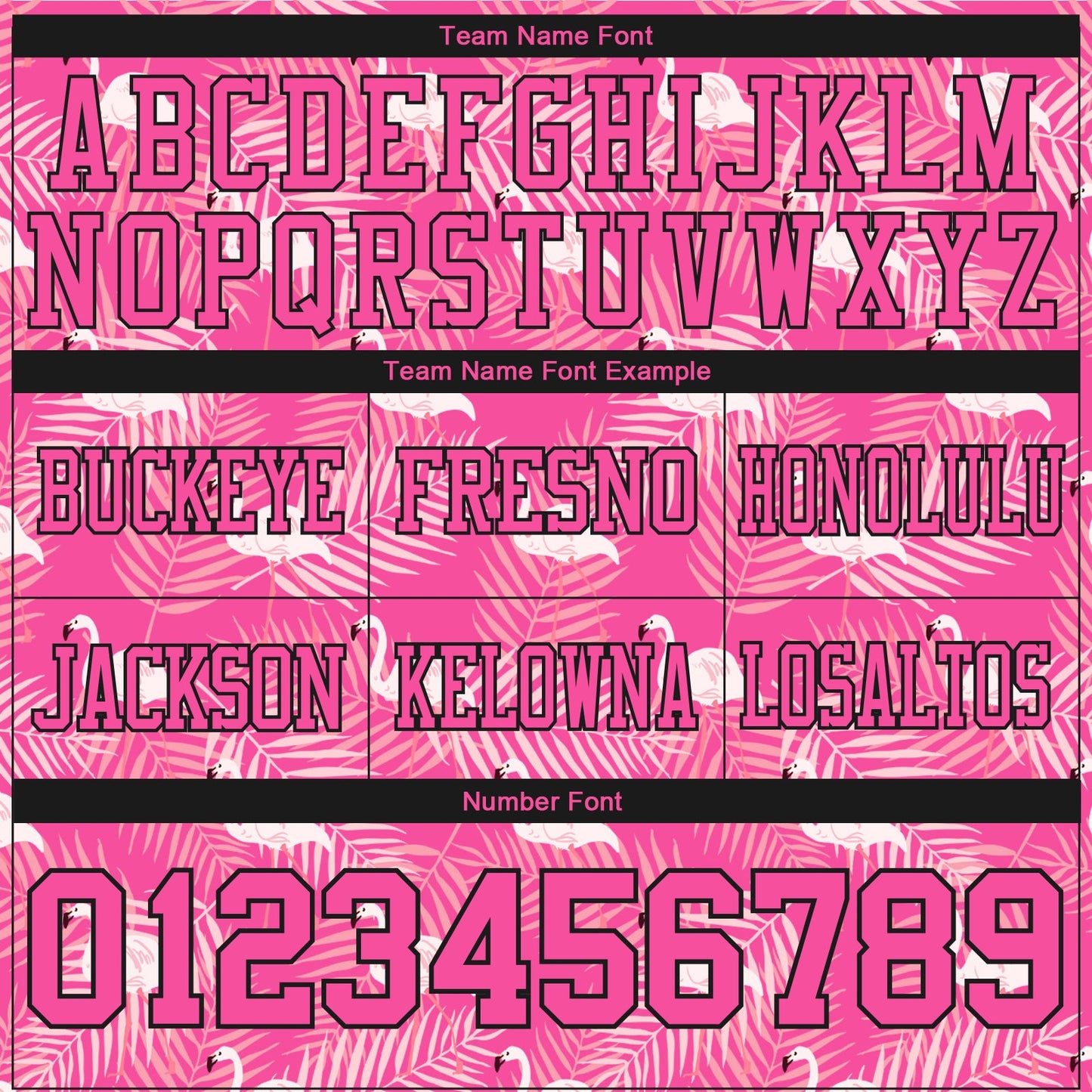 Custom Pink Black 3D Pattern Flamingo Mesh Authentic Football Jersey - Sky-Custom