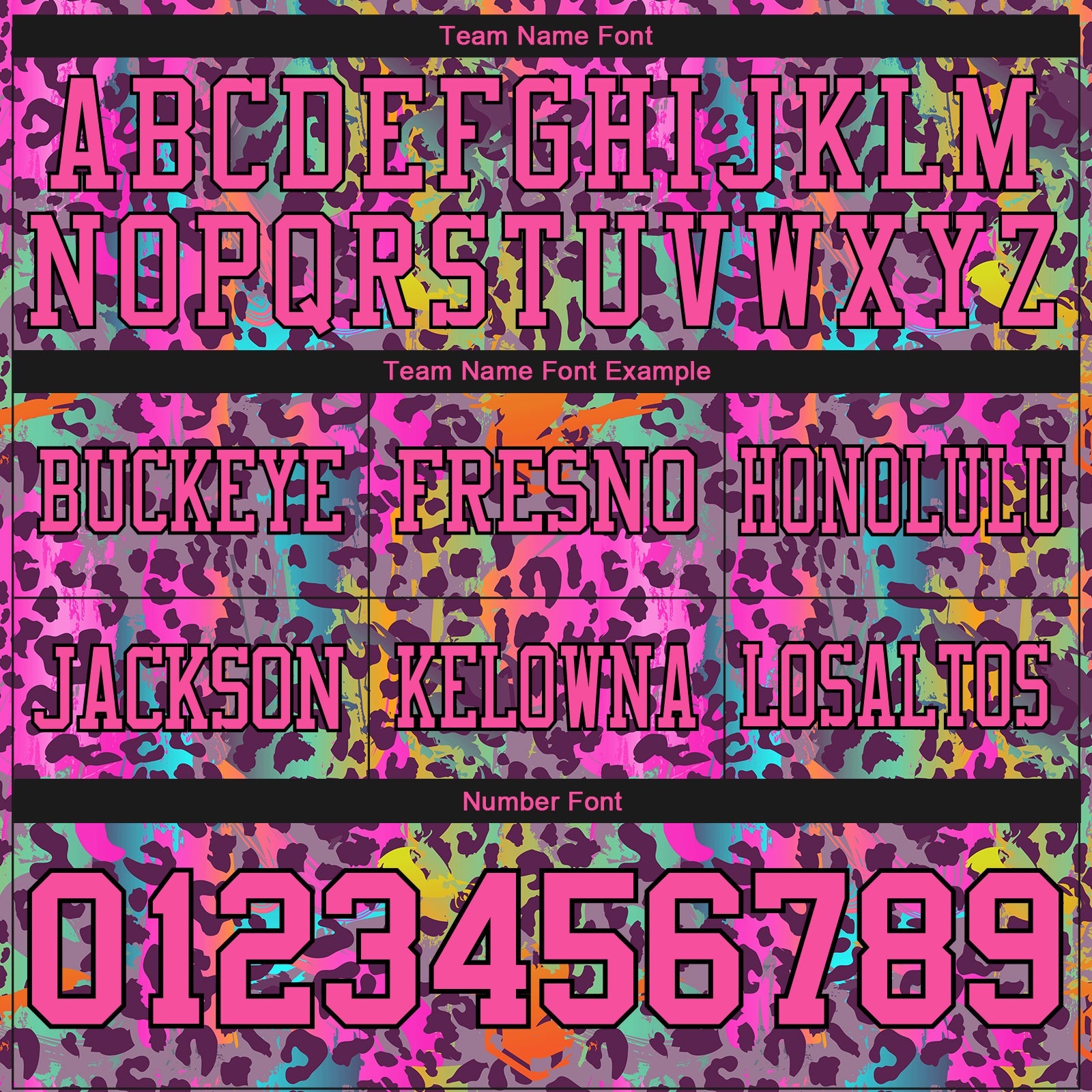 Custom Graffiti Pattern Pink-Black 3D Pattern Colorful Leopard Print Mesh Authentic Football Jersey - Sky-Custom