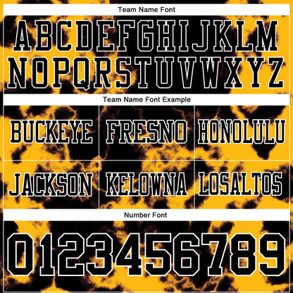 Custom Tie Dye Black-White 3D Pattern Mesh Authentic Football Jersey - Sky-Custom