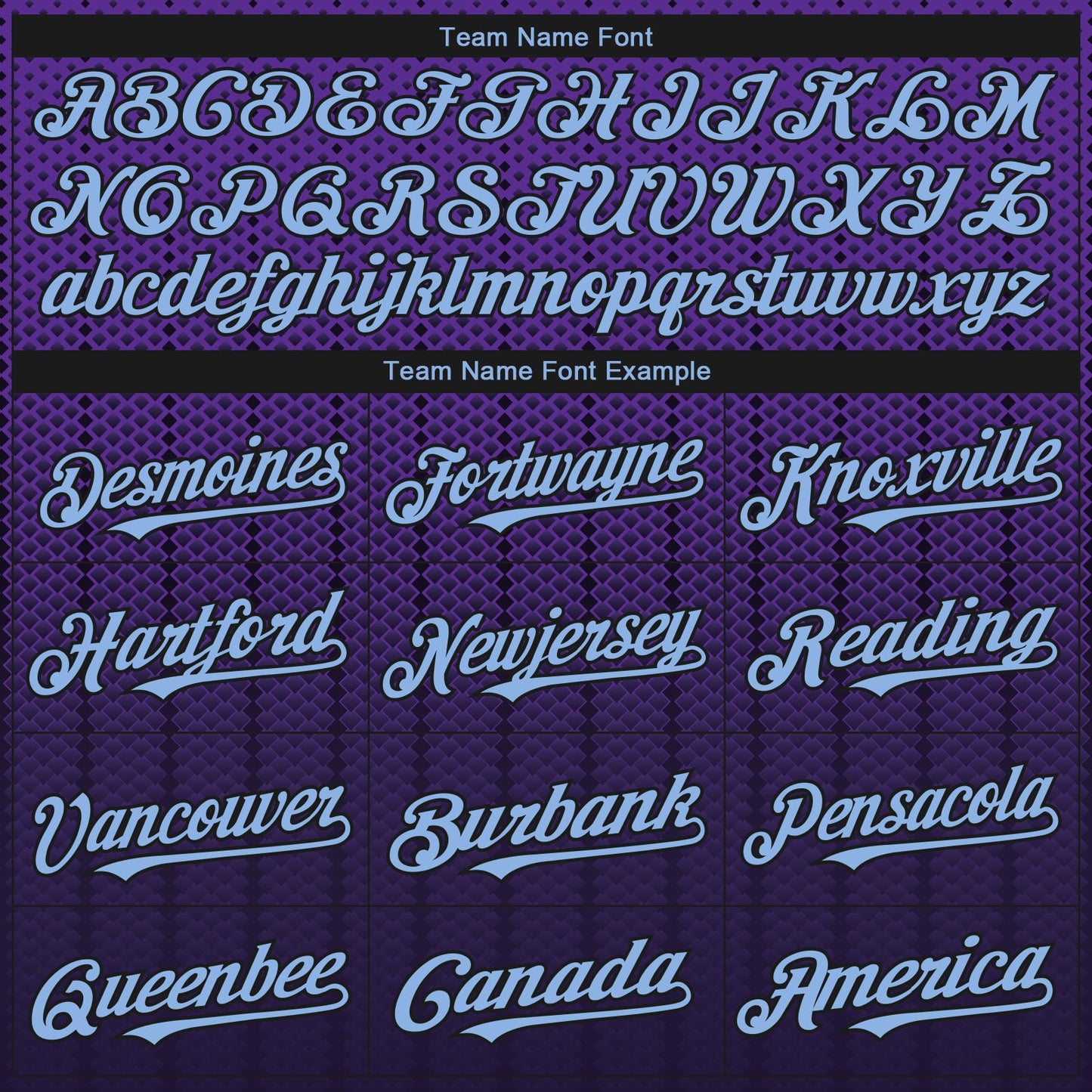 Custom Purple Light Blue-Black 3D Pattern Design Gradient Geometric Shape Authentic Baseball Jersey - Sky-Custom