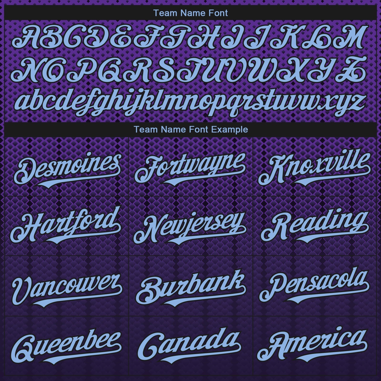 Custom Purple Light Blue-Black 3D Pattern Design Gradient Geometric Shape Authentic Baseball Jersey - Sky-Custom