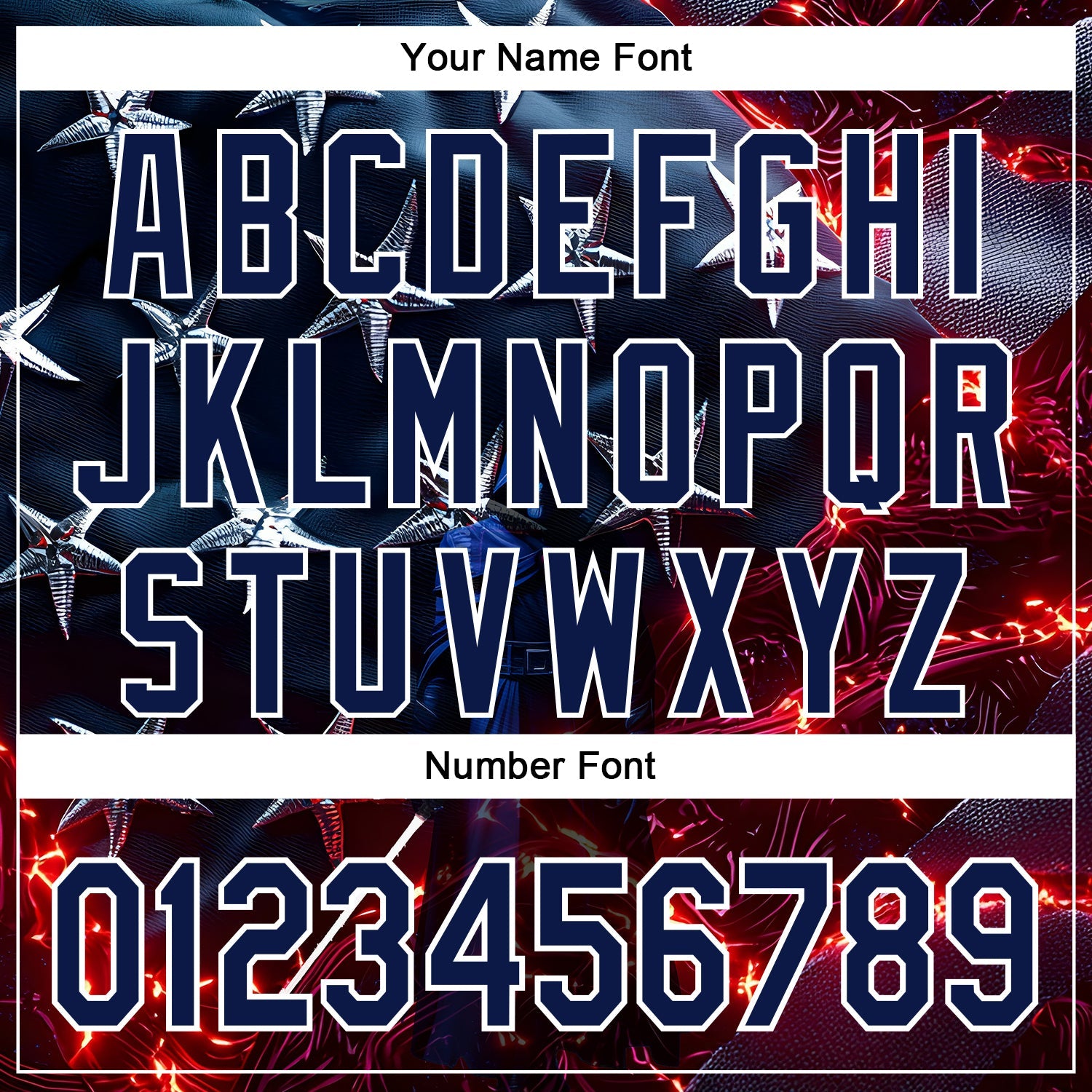 Custom Blue Navy-White 3D Pattern Design Outer Space Light Swords American Flag Authentic Baseball Jersey - Sky-Custom