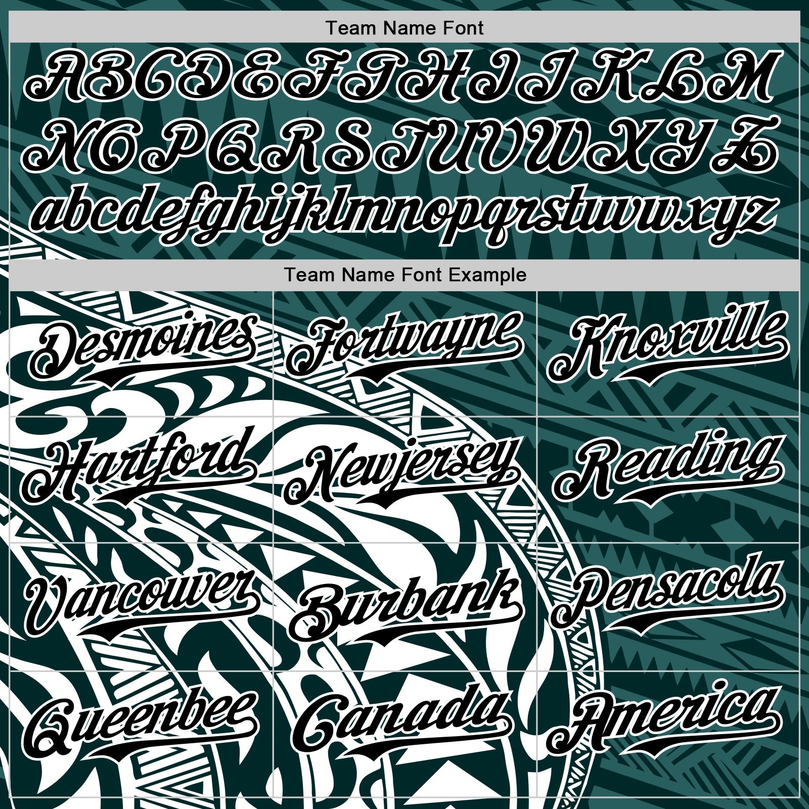 Custom Teal Black-White 3D Polynesian Style Islander Authentic Baseball Jersey - Sky-Custom