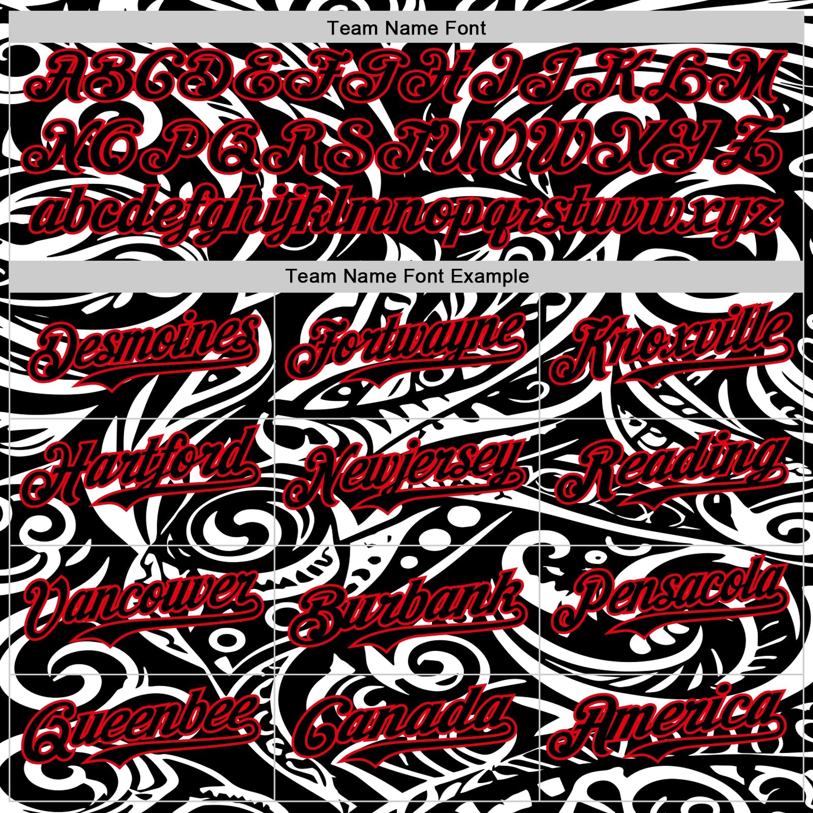 Custom Black White-Fire Red 3D Polynesian Style Islander Authentic Baseball Jersey - Sky-Custom