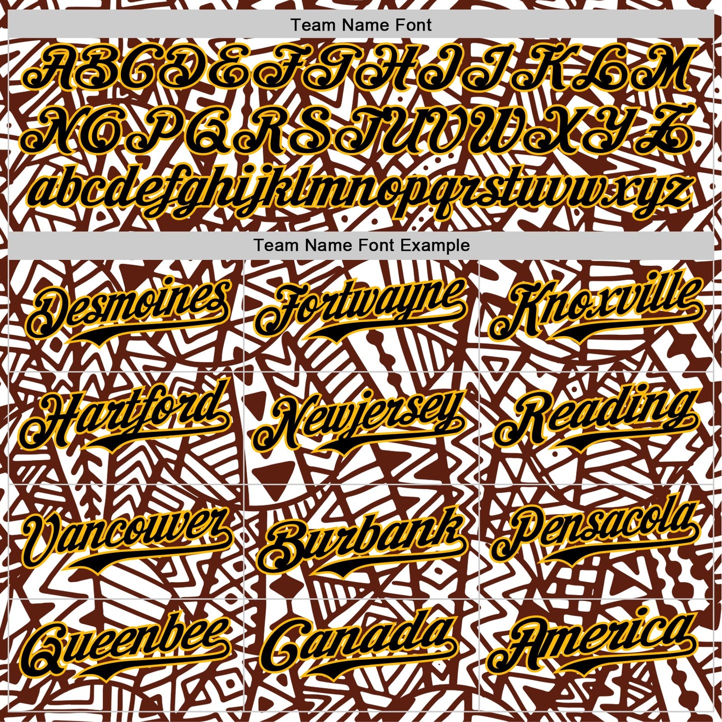 Custom White Black Brown-Gold 3D Polynesian Style Islander Authentic Baseball Jersey - Sky-Custom
