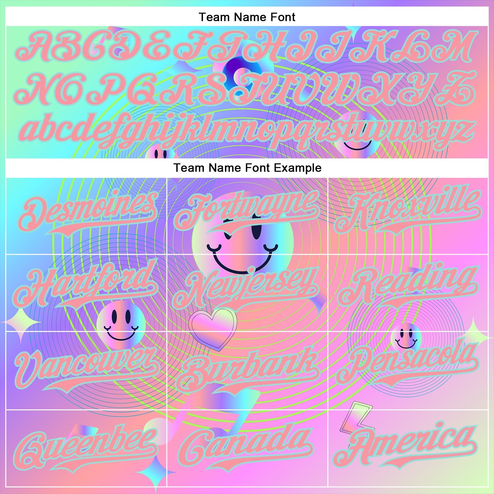 Custom Purple Medium Pink-Ice Blue 3D Pattern Design Trippy Smiley Face Acid Authentic Baseball Jersey - Sky-Custom