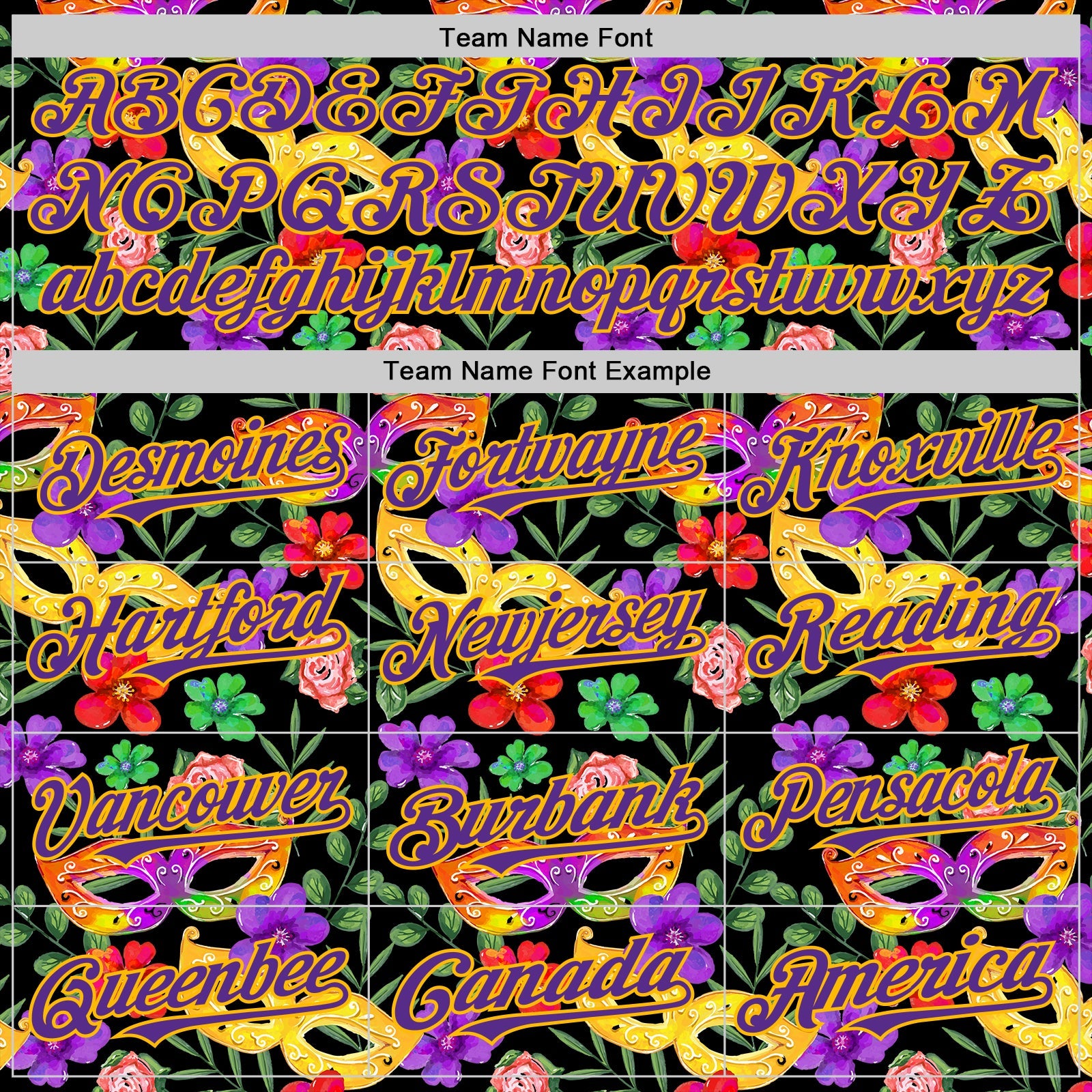 Custom Black Purple-Gold 3D Pattern Design Mardi Gras Shrove Tuesday Authentic Baseball Jersey - Sky-Custom