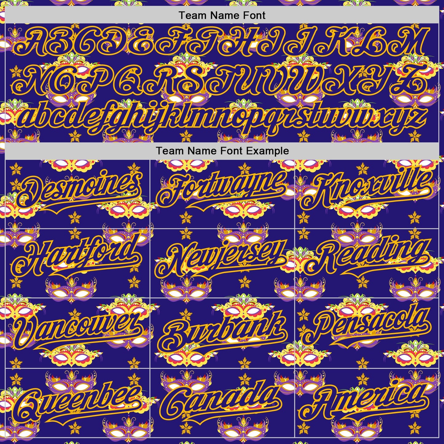 Custom Dark Purple Gold 3D Pattern Design Mardi Gras Shrove Tuesday Authentic Baseball Jersey - Sky-Custom