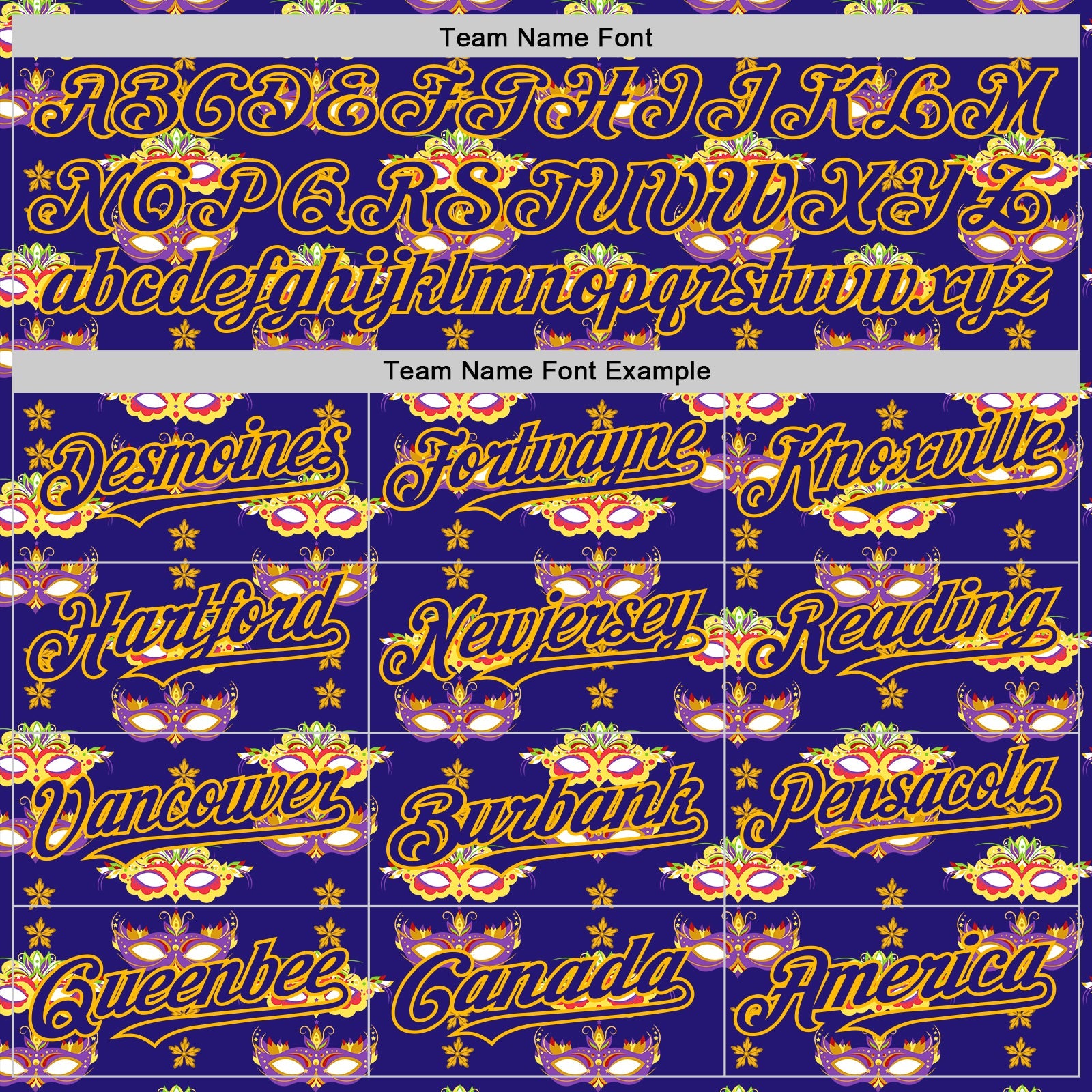Custom Dark Purple Gold 3D Pattern Design Mardi Gras Shrove Tuesday Authentic Baseball Jersey - Sky-Custom