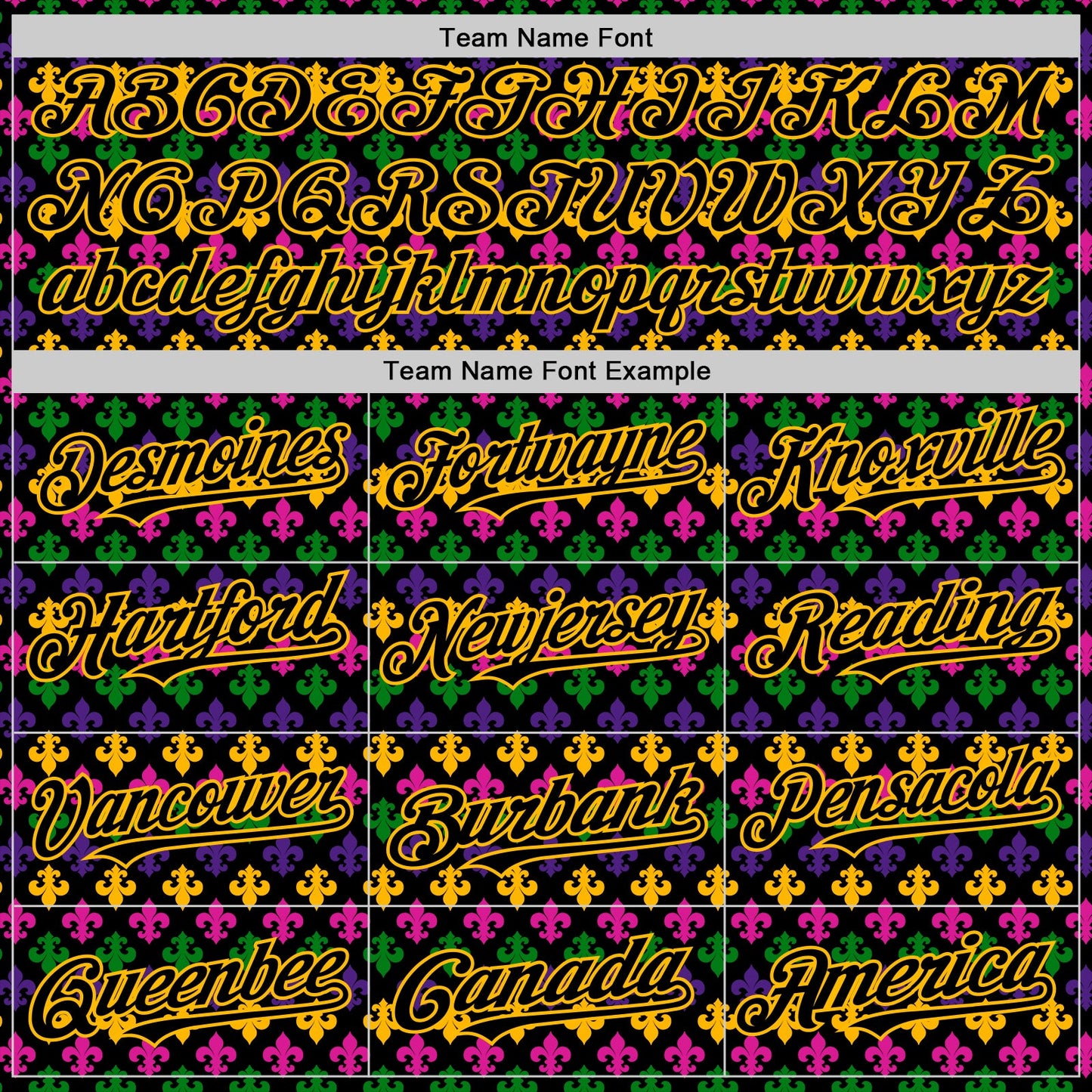 Custom Black Gold 3D Pattern Design Mardi Gras Shrove Tuesday Authentic Baseball Jersey - Sky-Custom