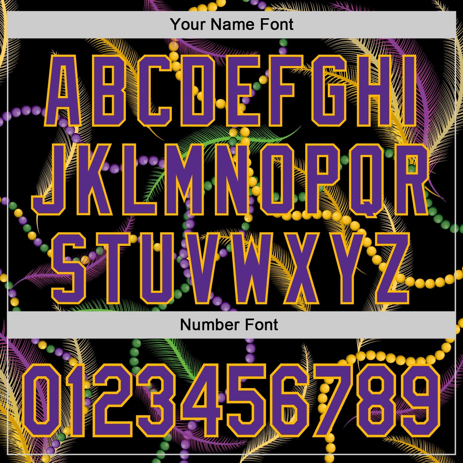 Custom Black Purple-Gold 3D Pattern Design Mardi Gras Shrove Tuesday Authentic Baseball Jersey - Sky-Custom