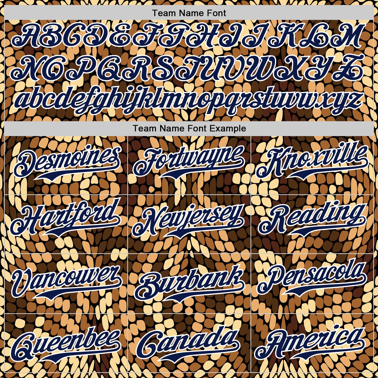 Custom Brown Navy-White 3D Pattern Design Burner Costumes Snake Print Authentic Baseball Jersey - Sky-Custom