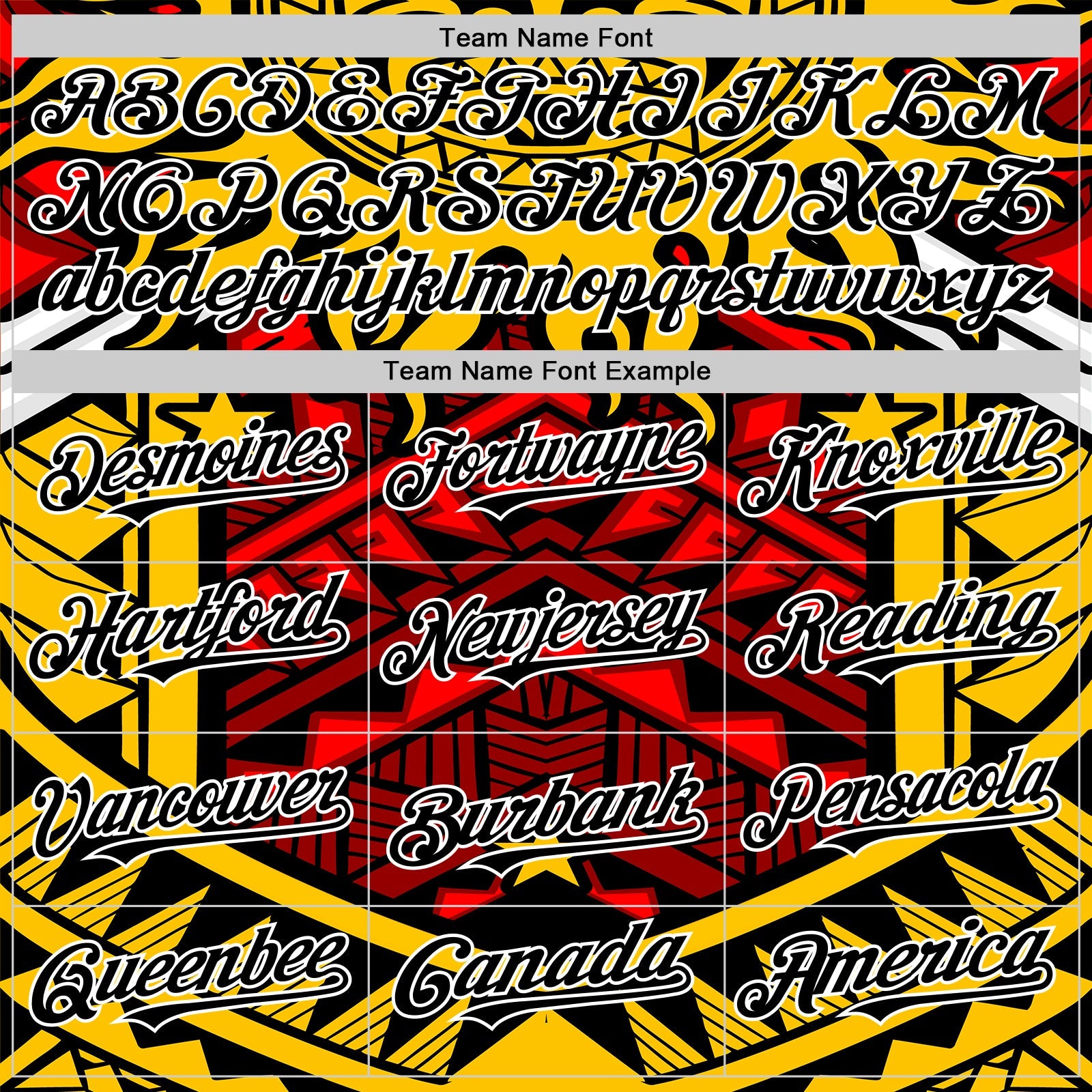 Custom Yellow Black Red-White 3D Pattern Design Rave Party Tribal Authentic Baseball Jersey - Sky-Custom