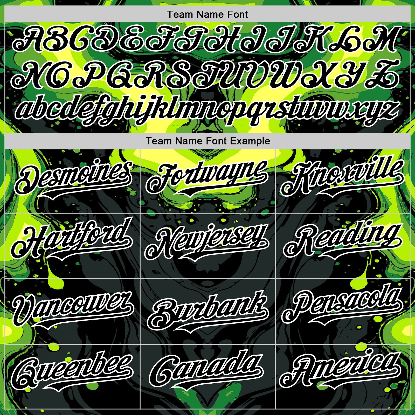 Custom Black Green-White 3D Pattern Design Rave Party Poison Liquid Authentic Baseball Jersey - Sky-Custom