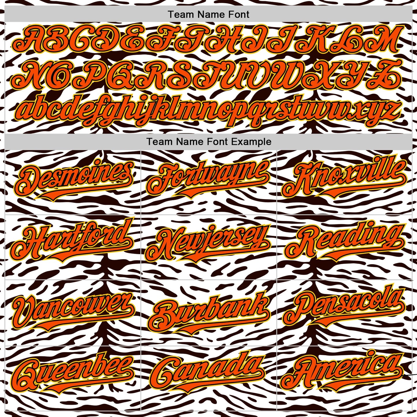 Custom White Orange Black-Yellow 3D Pattern Design Rave Party Animal Zebra Print Authentic Baseball Jersey - Sky-Custom