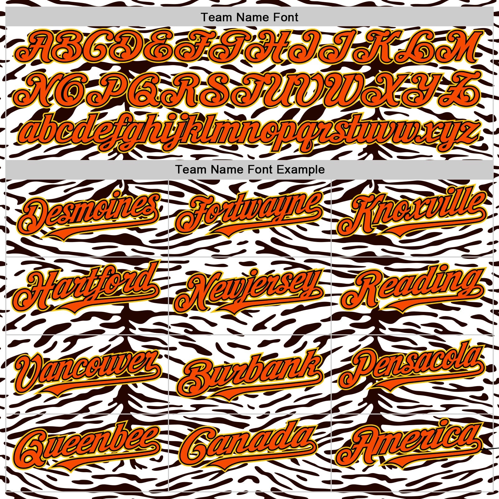 Custom White Orange Black-Yellow 3D Pattern Design Rave Party Animal Zebra Print Authentic Baseball Jersey - Sky-Custom