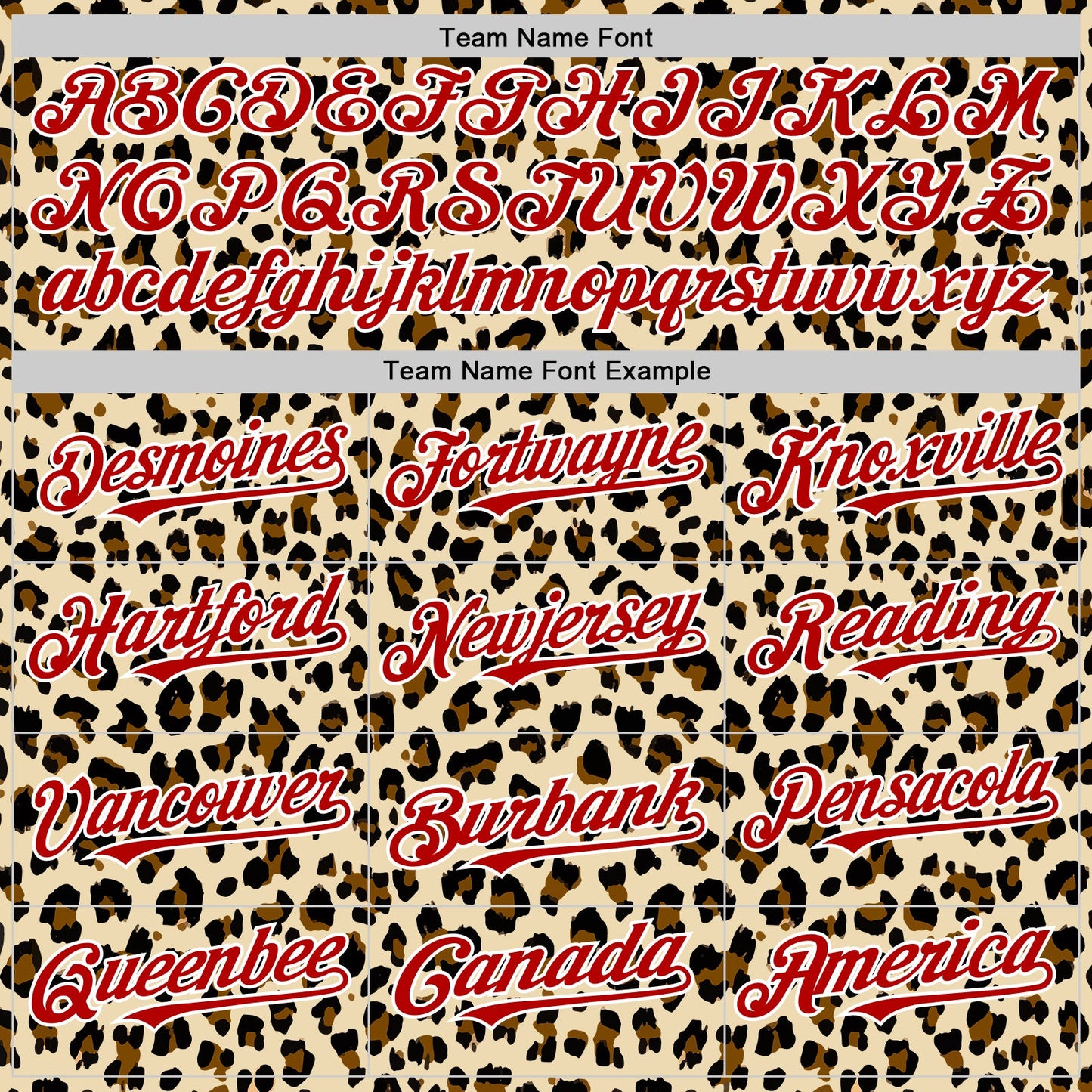 Custom Cream Red-White 3D Pattern Design Rave Party Animal Leopard Print Authentic Baseball Jersey - Sky-Custom