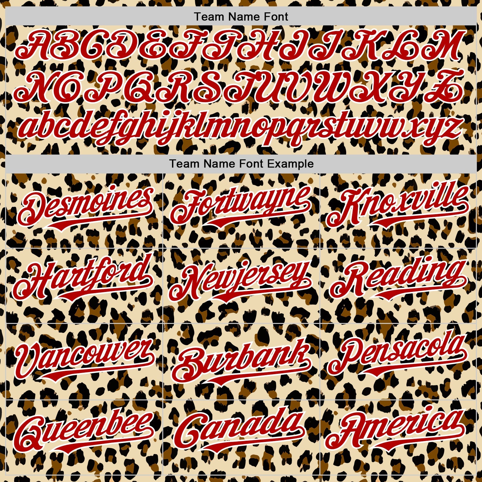 Custom Cream Red-White 3D Pattern Design Rave Party Animal Leopard Print Authentic Baseball Jersey - Sky-Custom