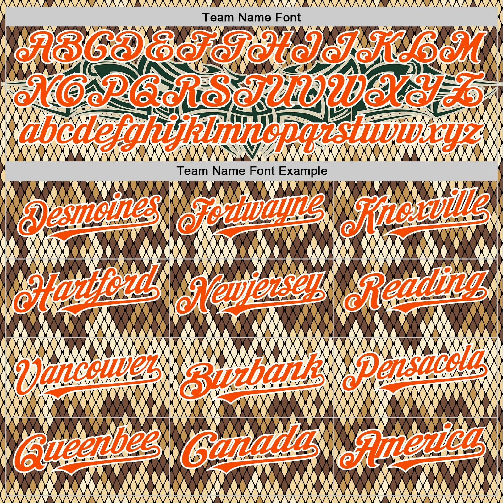 Custom Black Orange-White 3D Pattern Design Rave Party Animal Snake Python Print Authentic Baseball Jersey - Sky-Custom