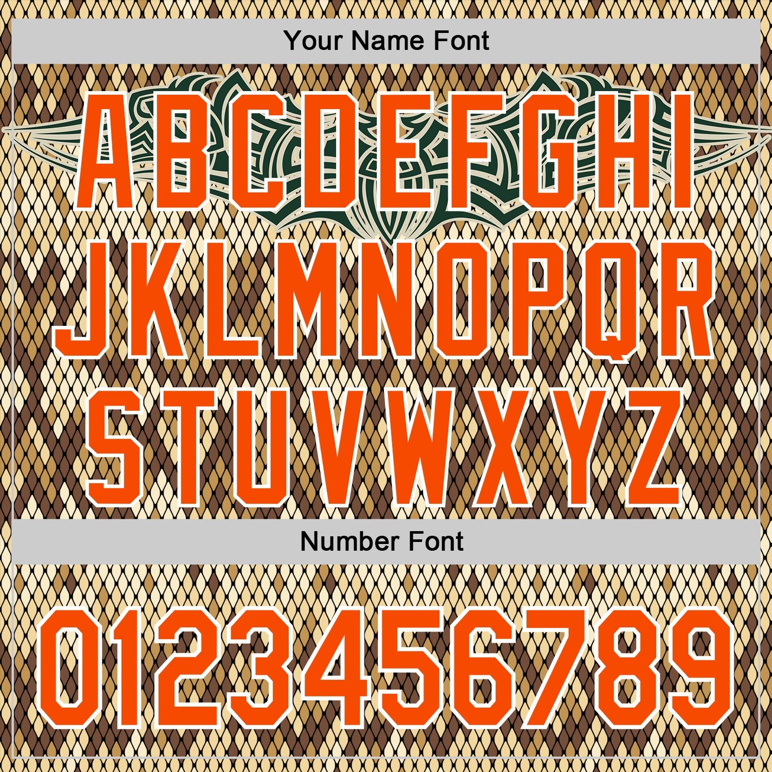 Custom Black Orange-White 3D Pattern Design Rave Party Animal Snake Python Print Authentic Baseball Jersey - Sky-Custom
