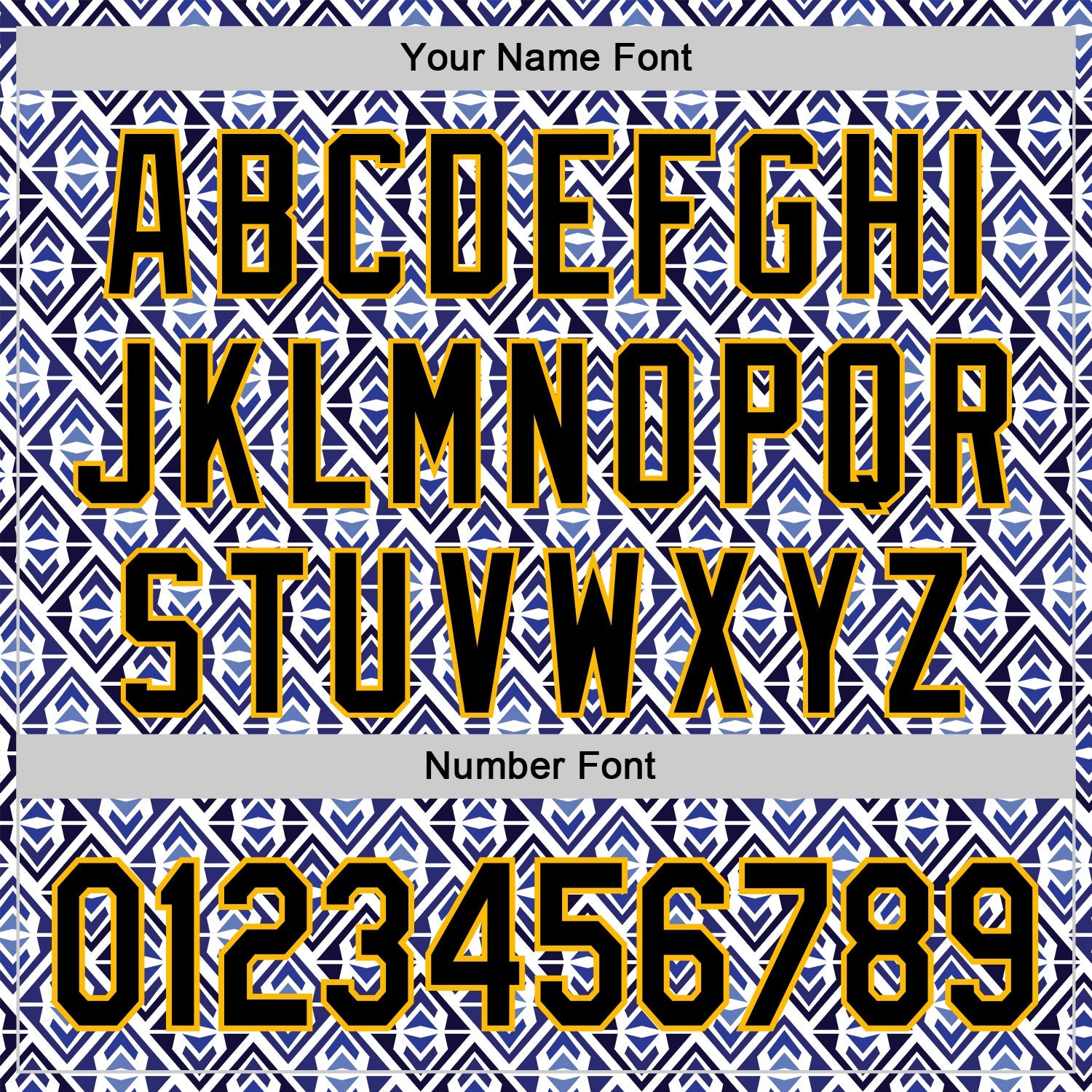 Custom White Black Royal-Gold 3D Pattern Design Rave Party Monogram Geometric Shape Authentic Baseball Jersey - Sky-Custom
