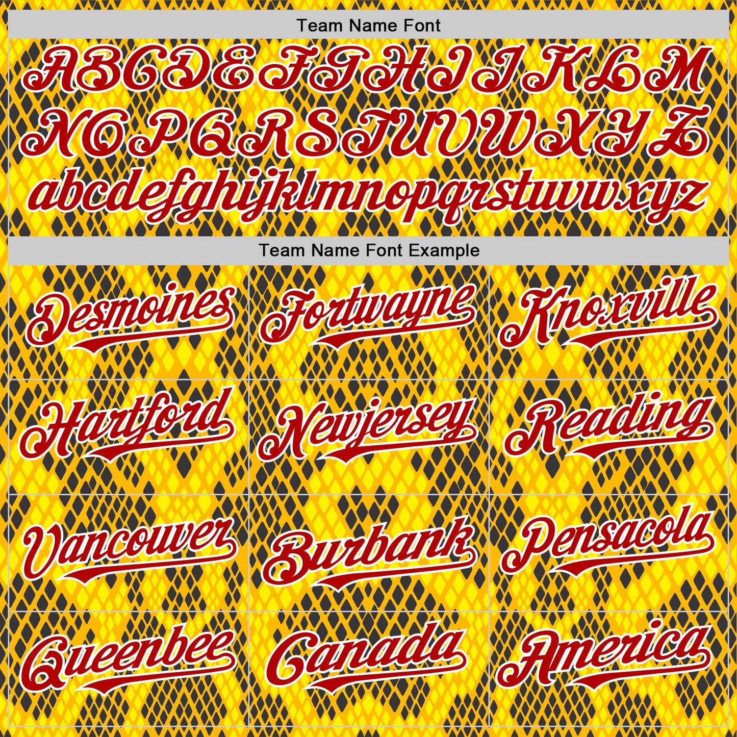 Custom Yellow Red Black-White 3D Pattern Design Rave Party Animal Snake Python Print Authentic Baseball Jersey - Sky-Custom