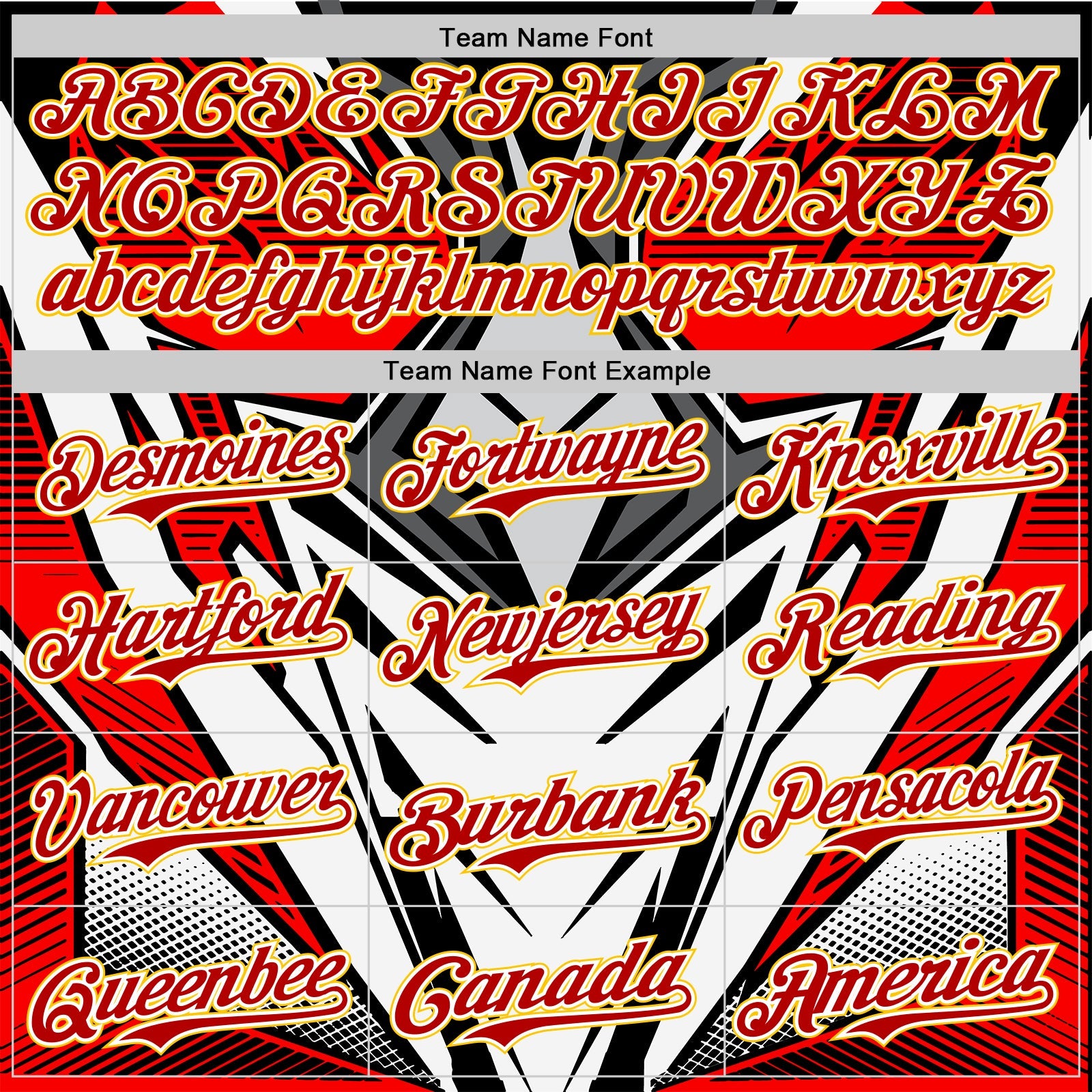 Custom White Red Black-Yellow 3D Pattern Design Burner Costumes Cyber Punk Authentic Baseball Jersey - Sky-Custom