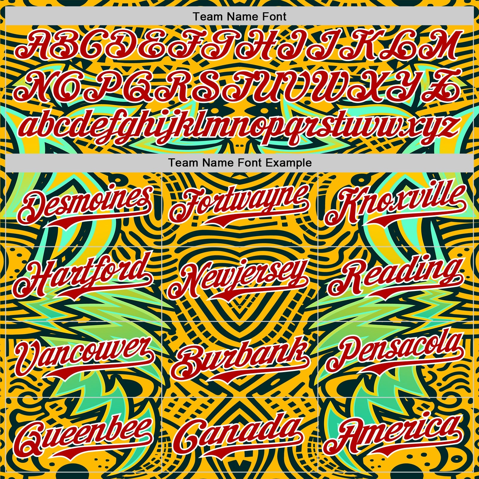 Custom Gold Red Black Green-White 3D Pattern Design Burner Costumes Tribal Authentic Baseball Jersey - Sky-Custom