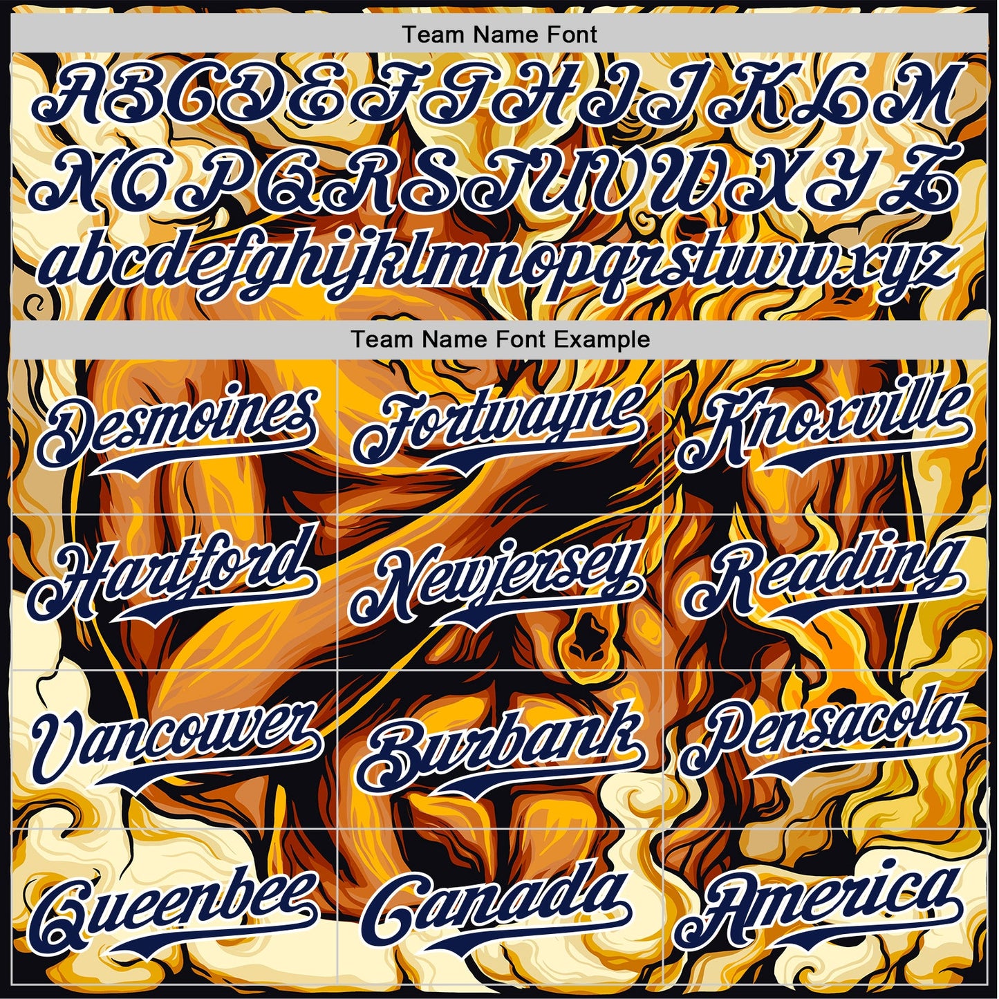 Custom Gold Navy-White 3D Pattern Design Burner Costumes Flame Authentic Baseball Jersey - Sky-Custom