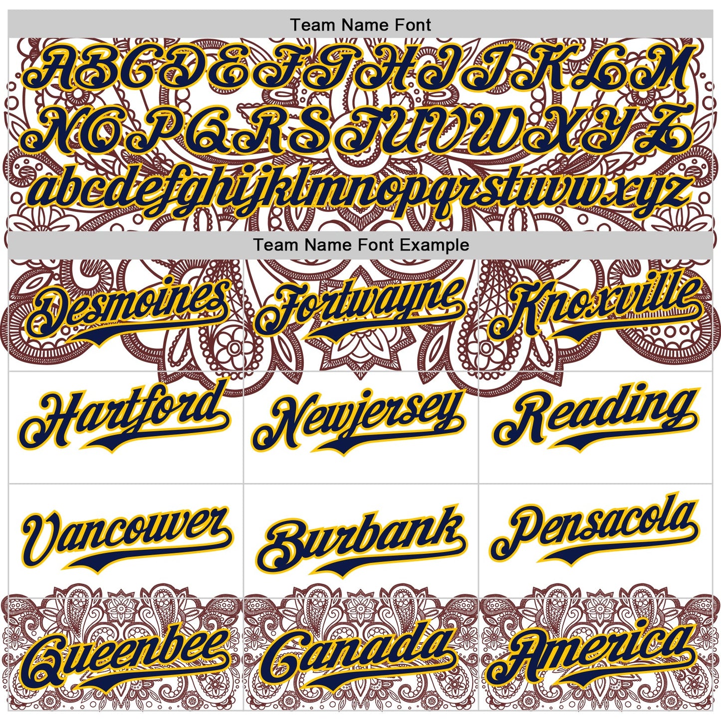 Custom White Navy Red-Yellow 3D Pattern Design Burner Costumes Paisley Bandana Authentic Baseball Jersey - Sky-Custom