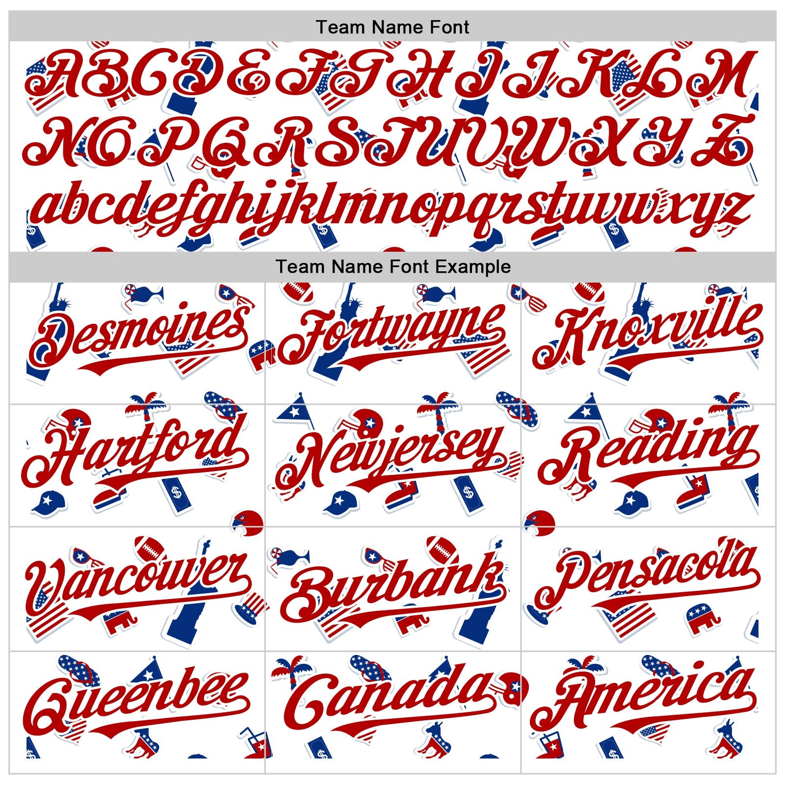Custom White Black Pinstripe Royal-Red 3D American Flag National Symbols Authentic Baseball Jersey - Sky-Custom
