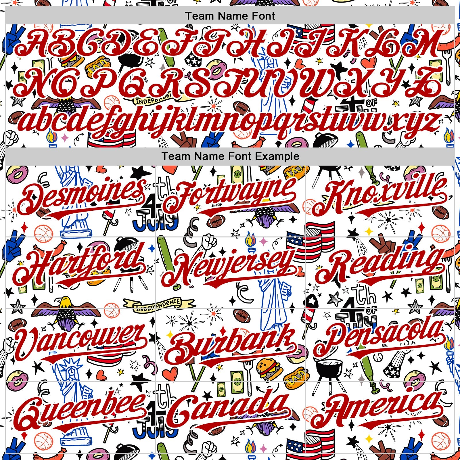 Custom White Royal-Red 3D American Flag Independence Day National Symbols Authentic Baseball Jersey - Sky-Custom