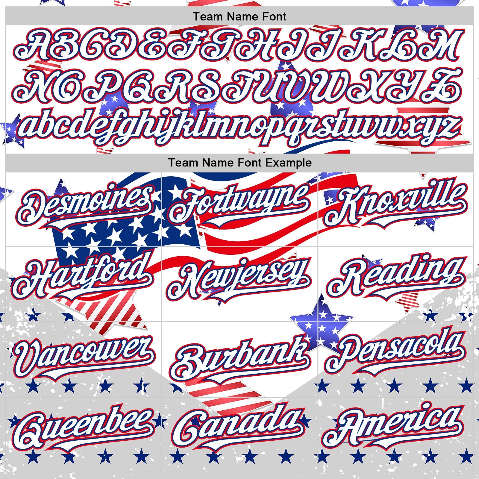 Custom White Royal-Fire Red 3D American Flag Stars Authentic Baseball Jersey - Sky-Custom