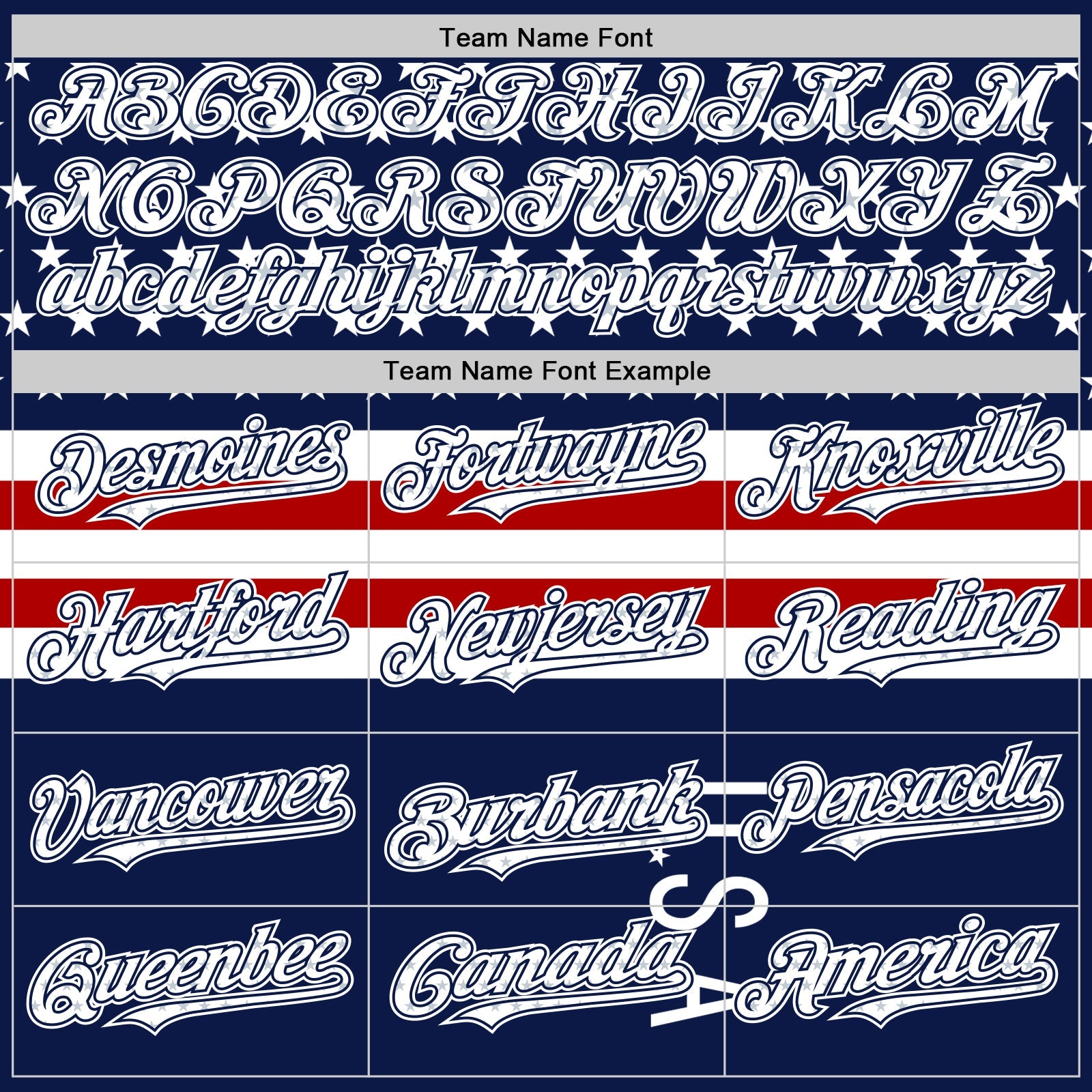 Custom Navy Star Red-White 3D American Flag Authentic Baseball Jersey - Sky-Custom