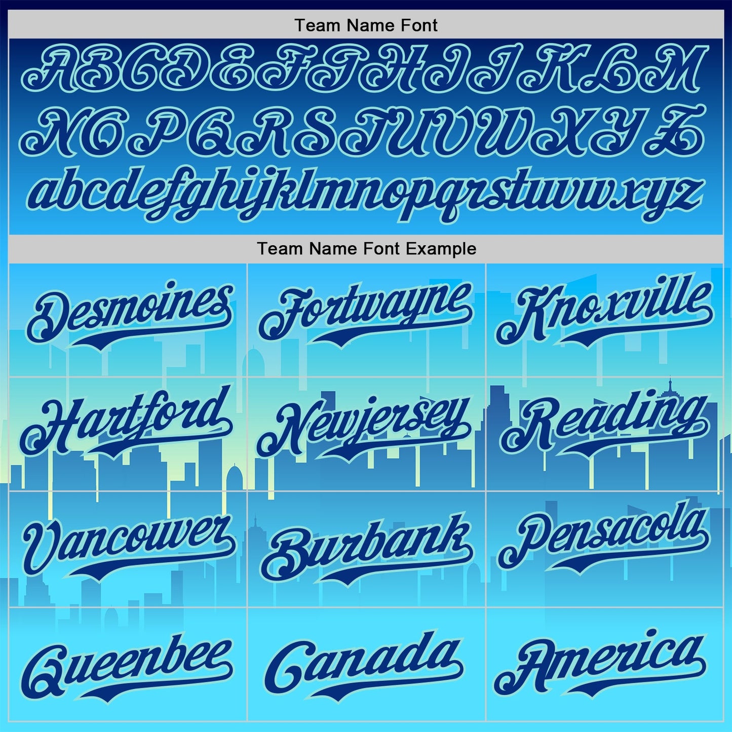Custom Blue Royal-Ice Blue 3D Pattern Design New York Cityscape Statue Of Liberty Authentic Baseball Jersey - Sky-Custom