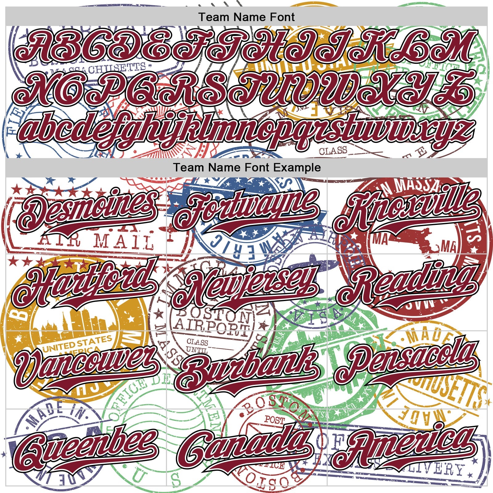 Custom White Crimson-Black 3D Pattern Design Boston Cityscape Stamp Authentic Baseball Jersey - Sky-Custom