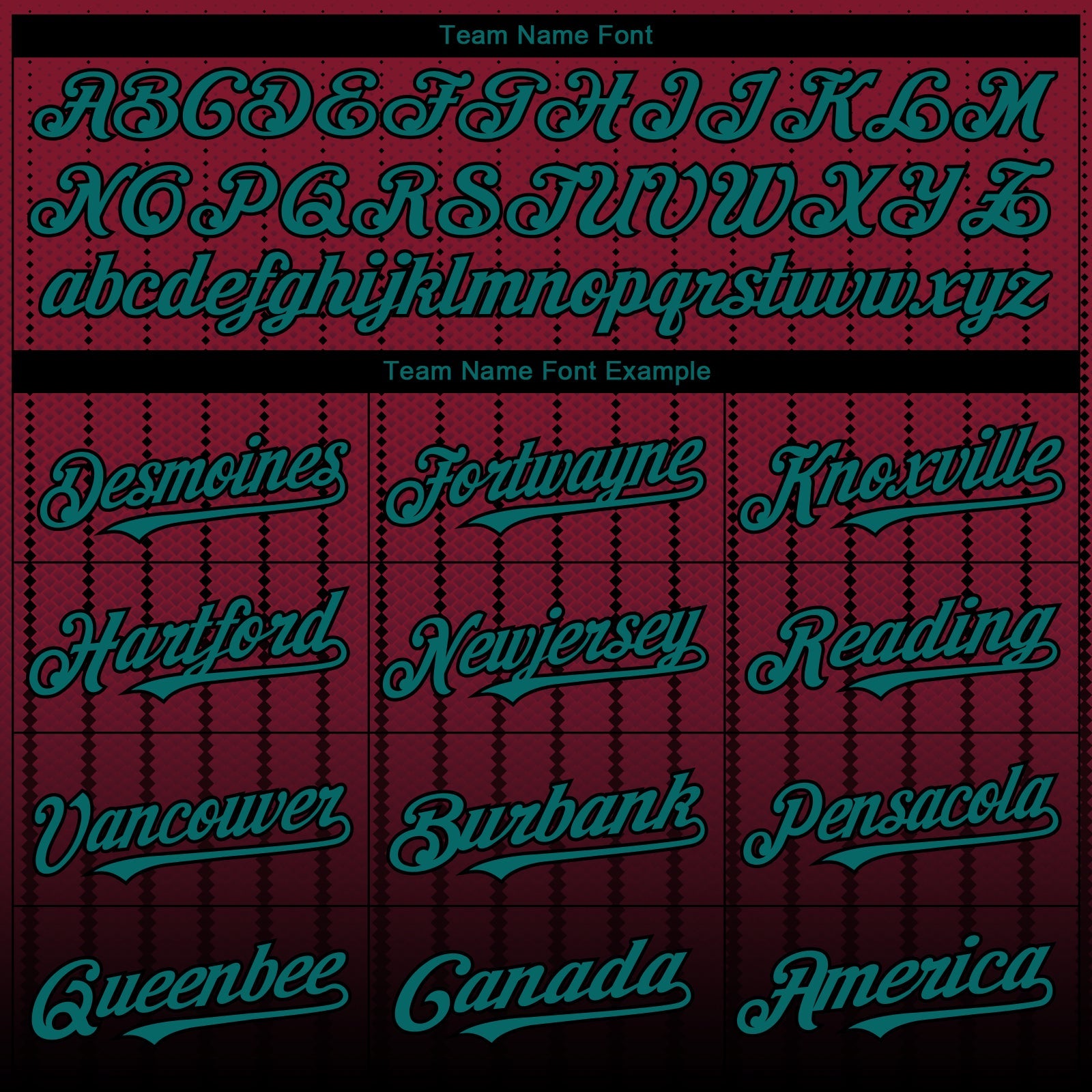 Custom Crimson Teal-Black 3D Pattern Design Gradient Geometric Shape Authentic Baseball Jersey - Sky-Custom