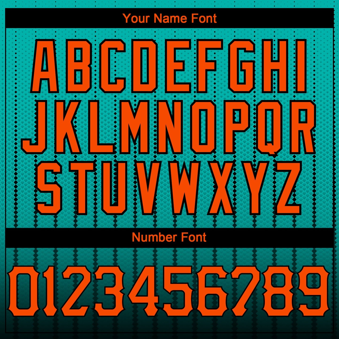 Custom Aqua Orange-Black 3D Pattern Design Gradient Geometric Shape Authentic Baseball Jersey - Sky-Custom