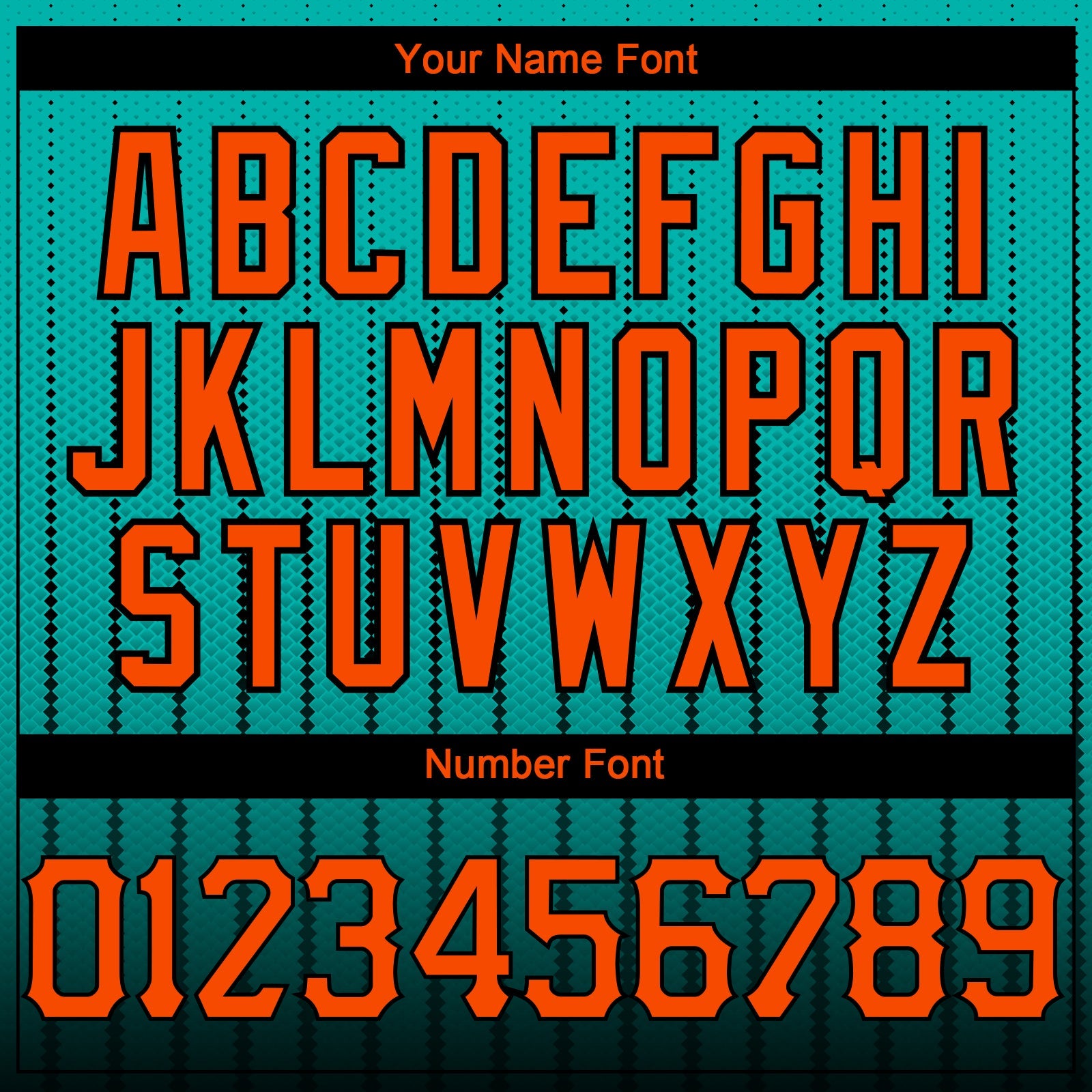 Custom Aqua Orange-Black 3D Pattern Design Gradient Geometric Shape Authentic Baseball Jersey - Sky-Custom